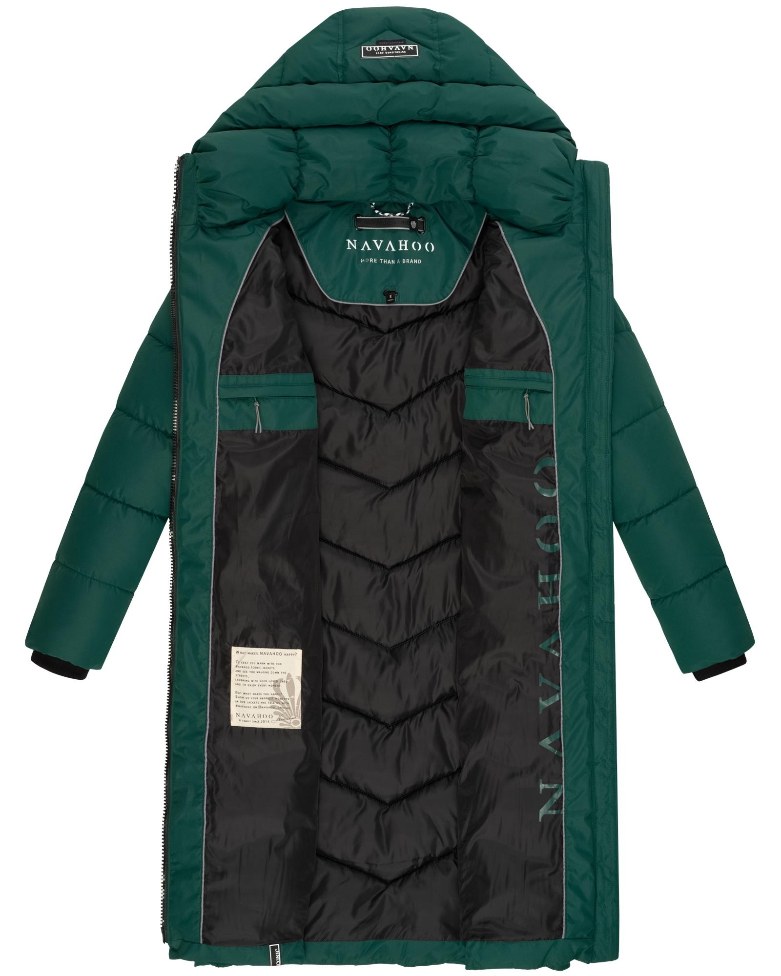 Navahoo Steppmantel »Sahnekatzii XIV«, Schicker Wintermantel mit kuschlig warm wattiertem Kragen