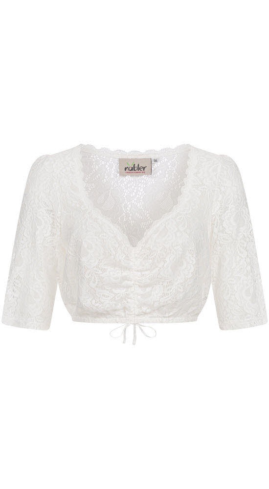 Nübler Dirndlbluse "Dirndlbluse kurzarm Josefine" günstig online kaufen