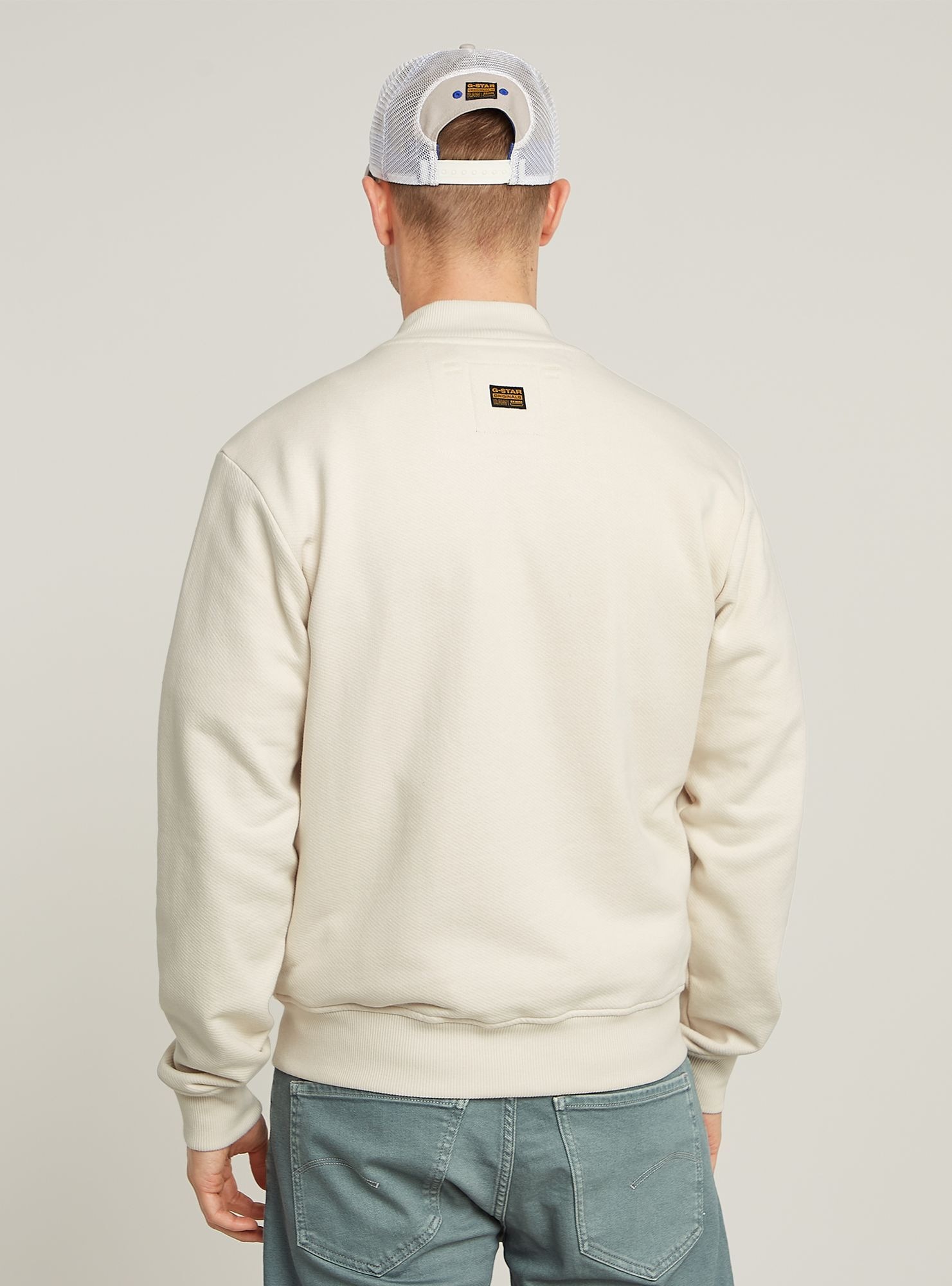 G-STAR Longpullover "Woven Mix Relaxed Sweatshirt" günstig online kaufen