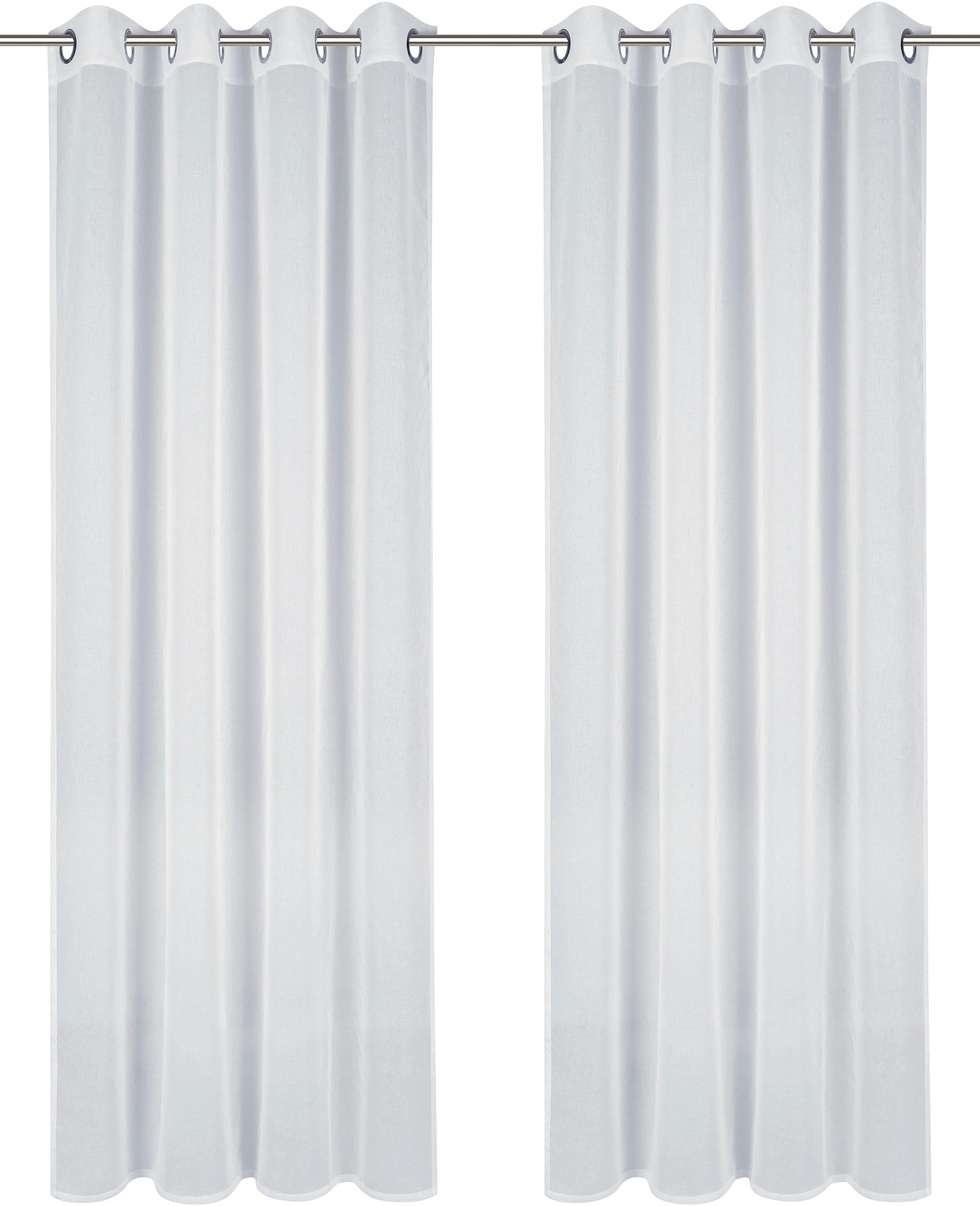 my home Gardine »Dolly«, (1 St.), Transparent, Gewebt, Polyester