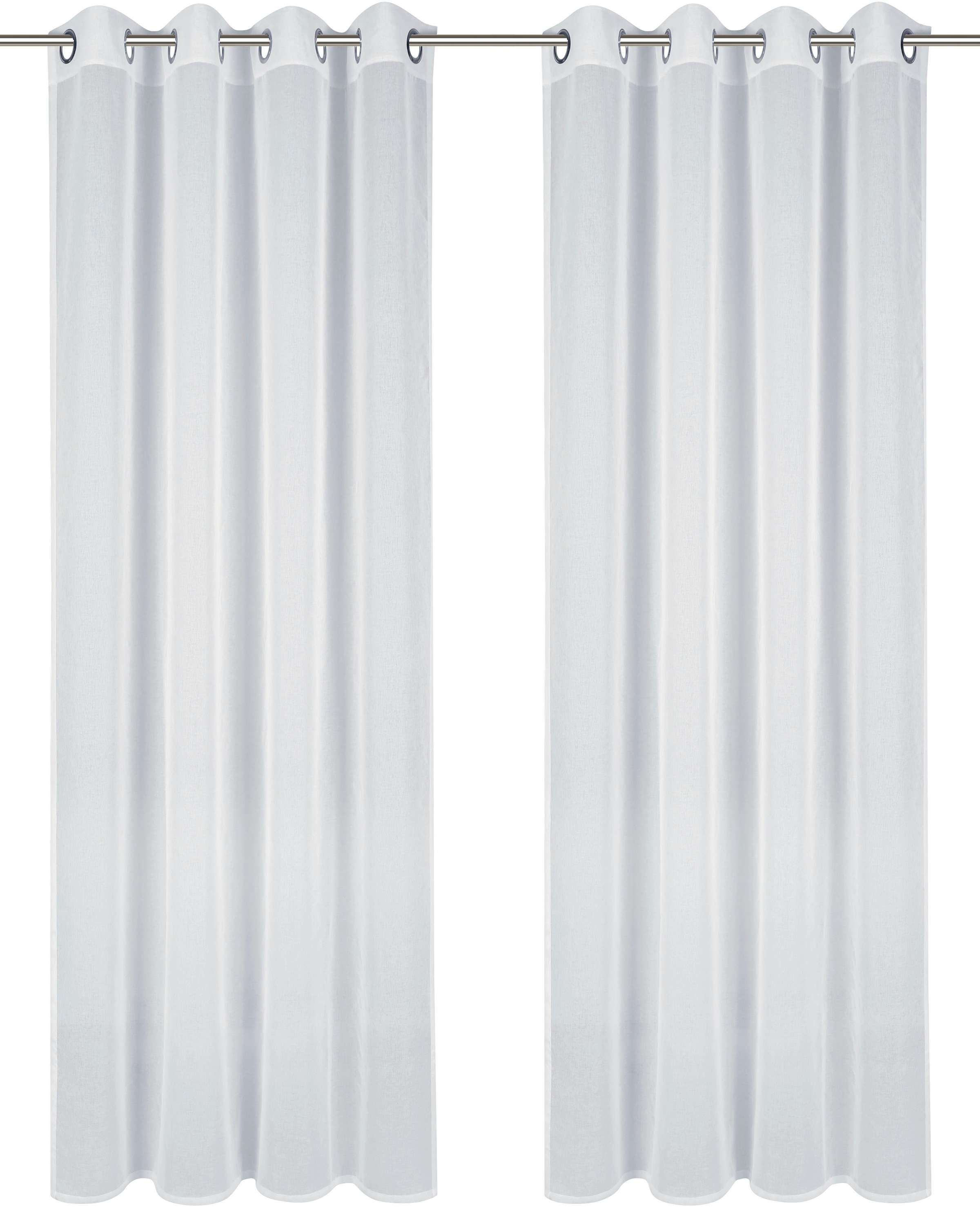 OTTO home Gardine "Dolly" Ösen 1 Stk. tlg. Transparent, Gewebt, Polyester günstig online kaufen