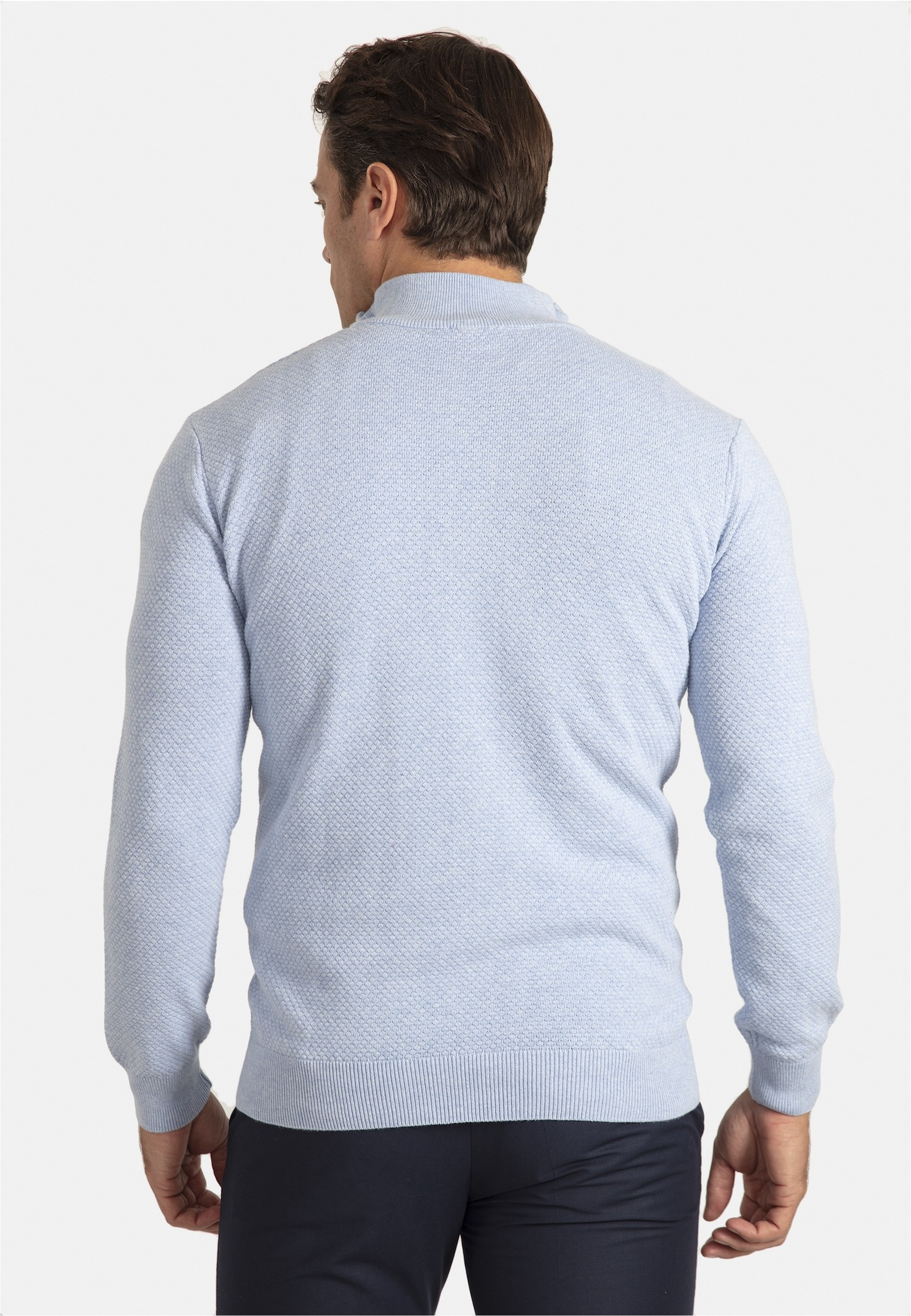 SIR RAYMOND TAILOR Strickpullover »Sochi«, mit stilvollem Half-Zip