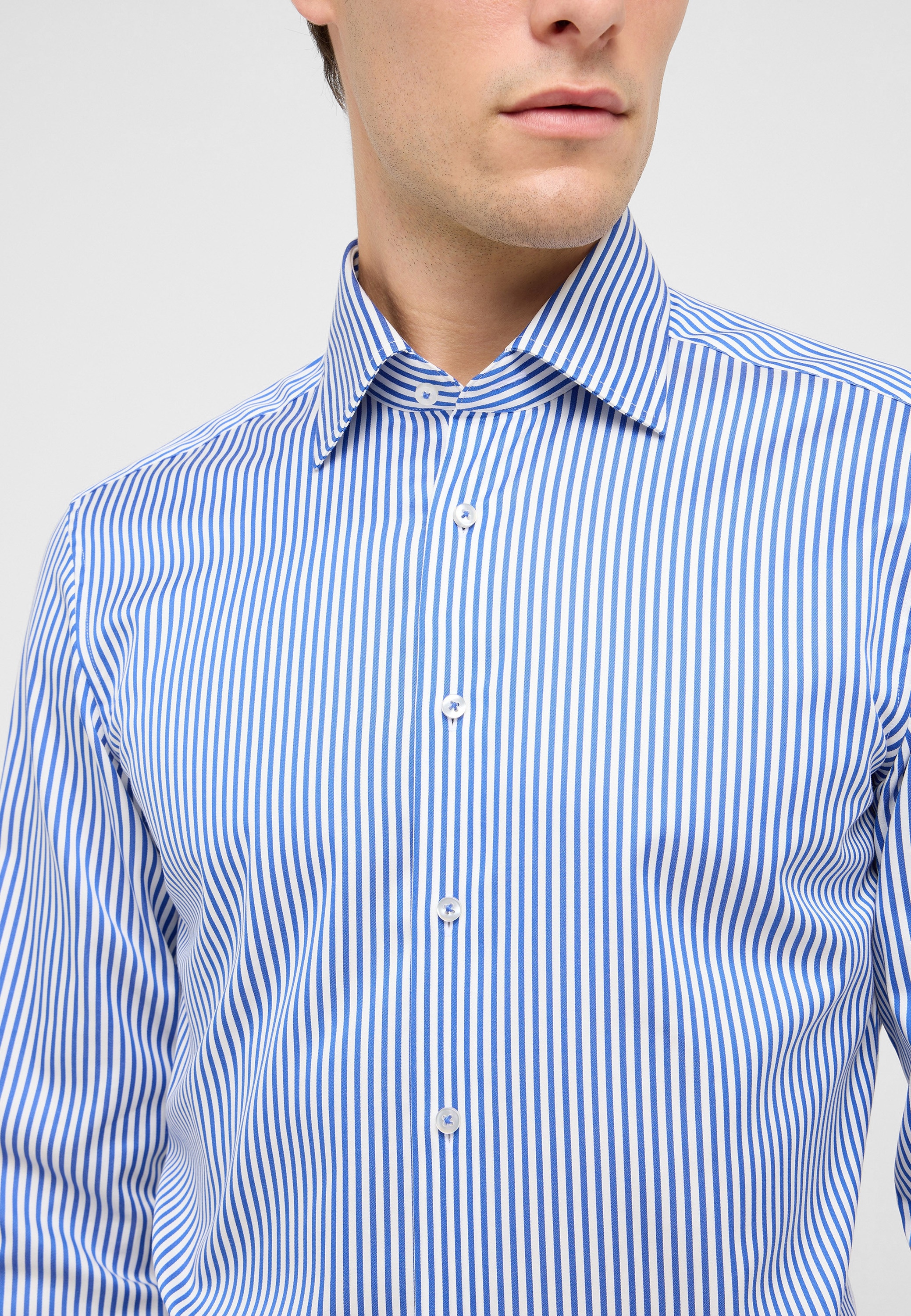 Eterna Langarmhemd »SLIM FIT« NON IRON (bügelfrei)