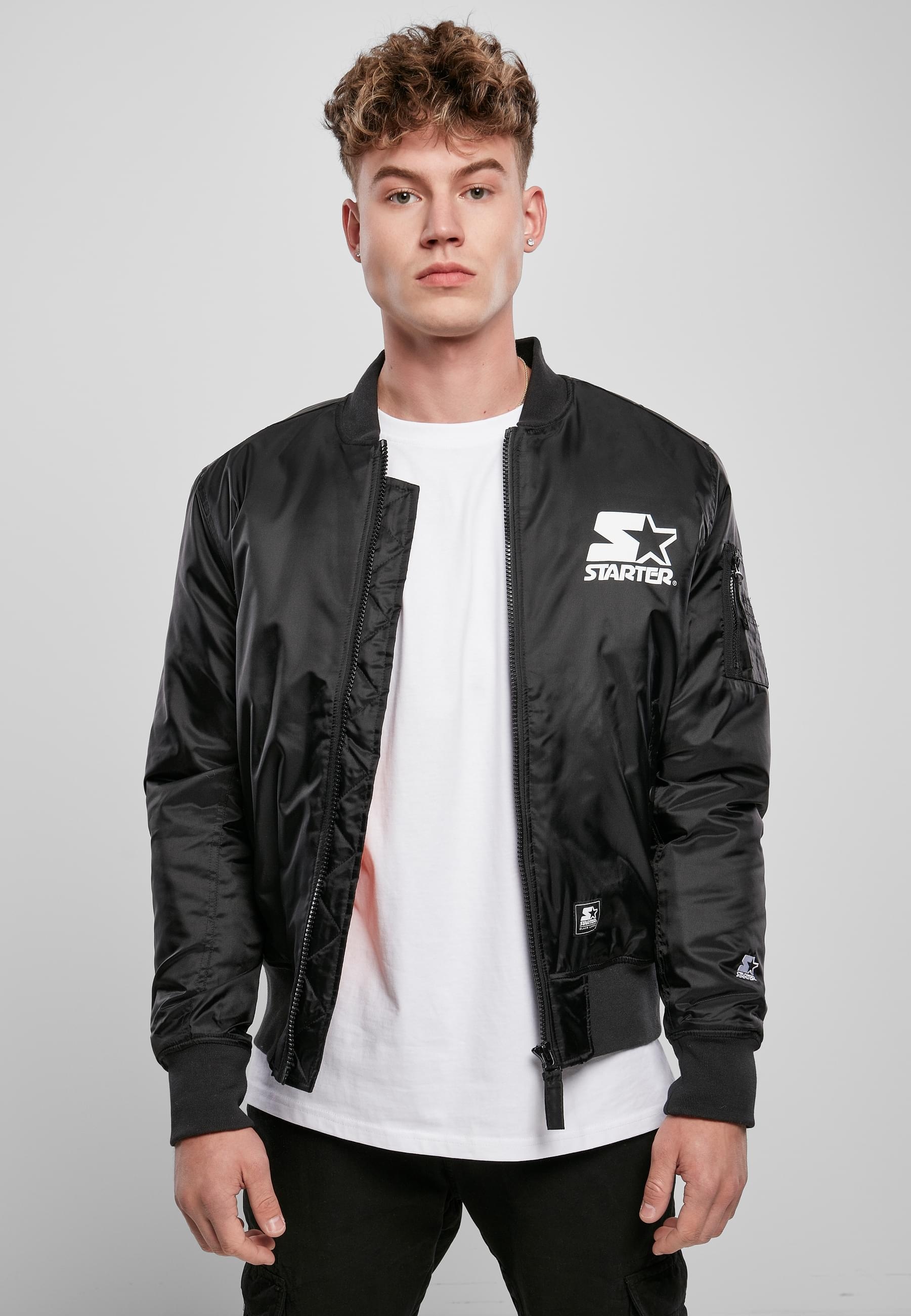 Starter Black Label Bomberjacke »Starter Black Label Herren« 1 Stk. tlg. ohne Kapuze