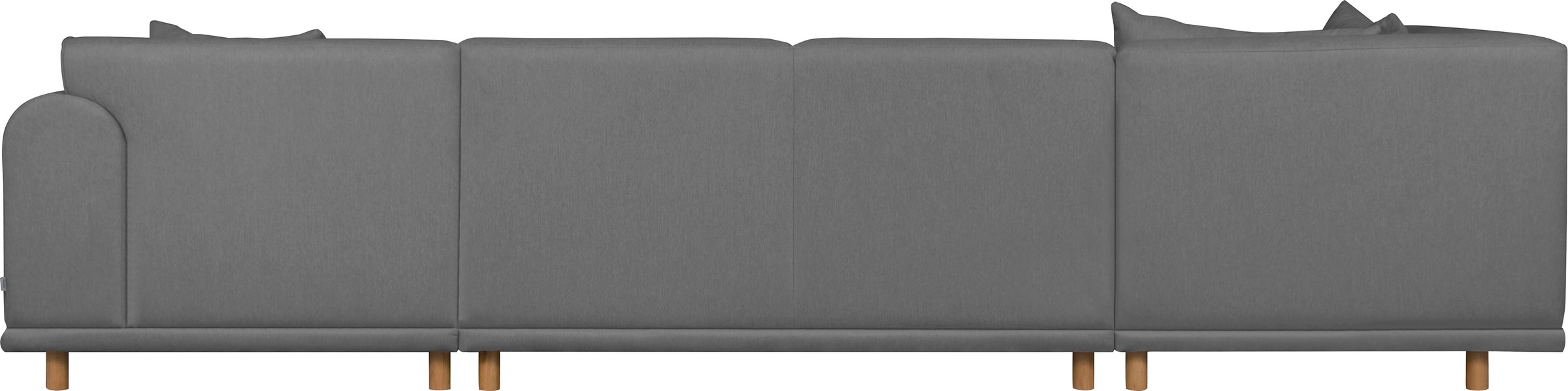 andas Wohnlandschaft »Maroon U-Form«, in skandinavischem Design, mit losen Kissen