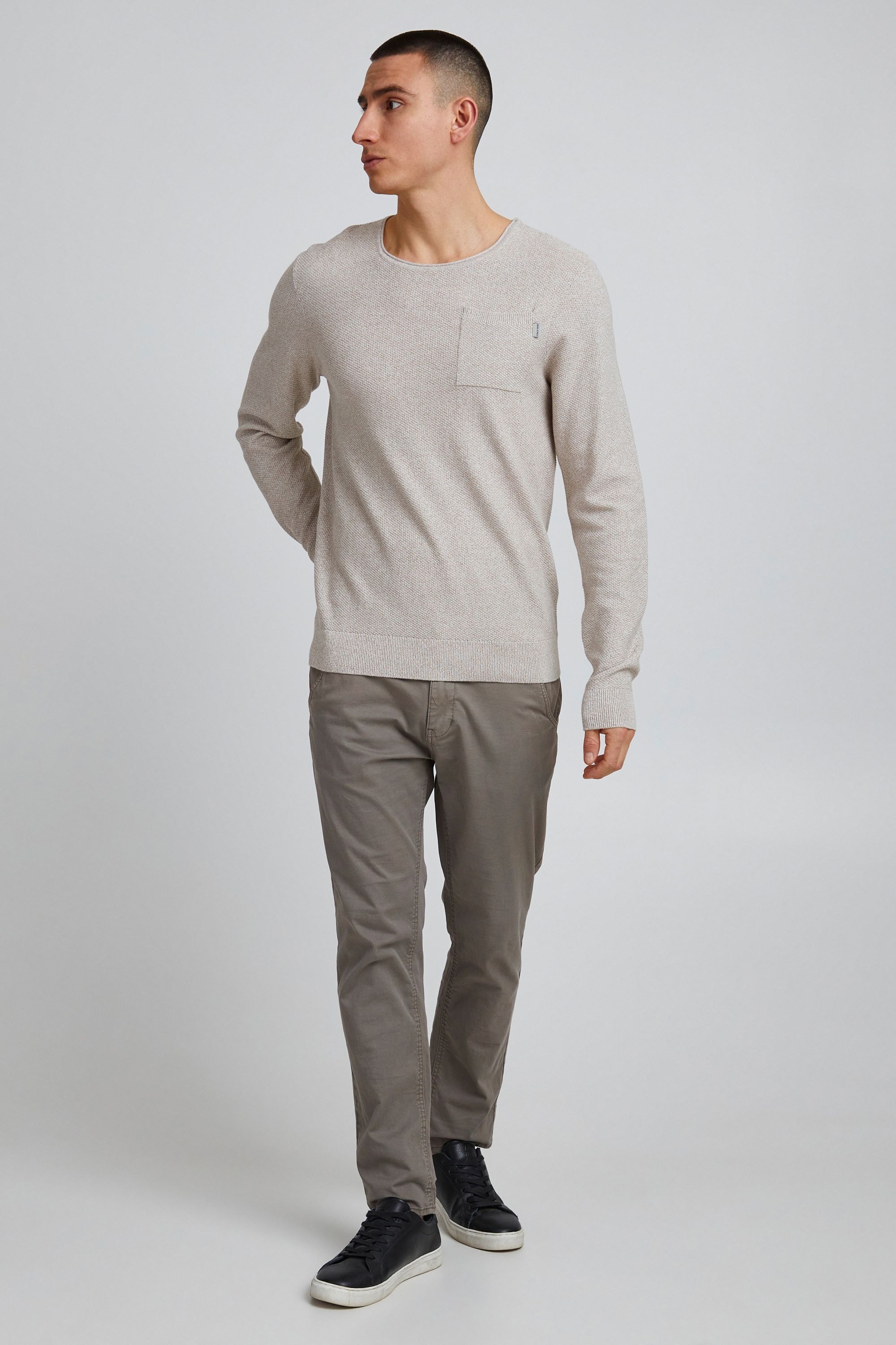 Blend Strickfleece-Pullover »Strickpullover bhpullover«