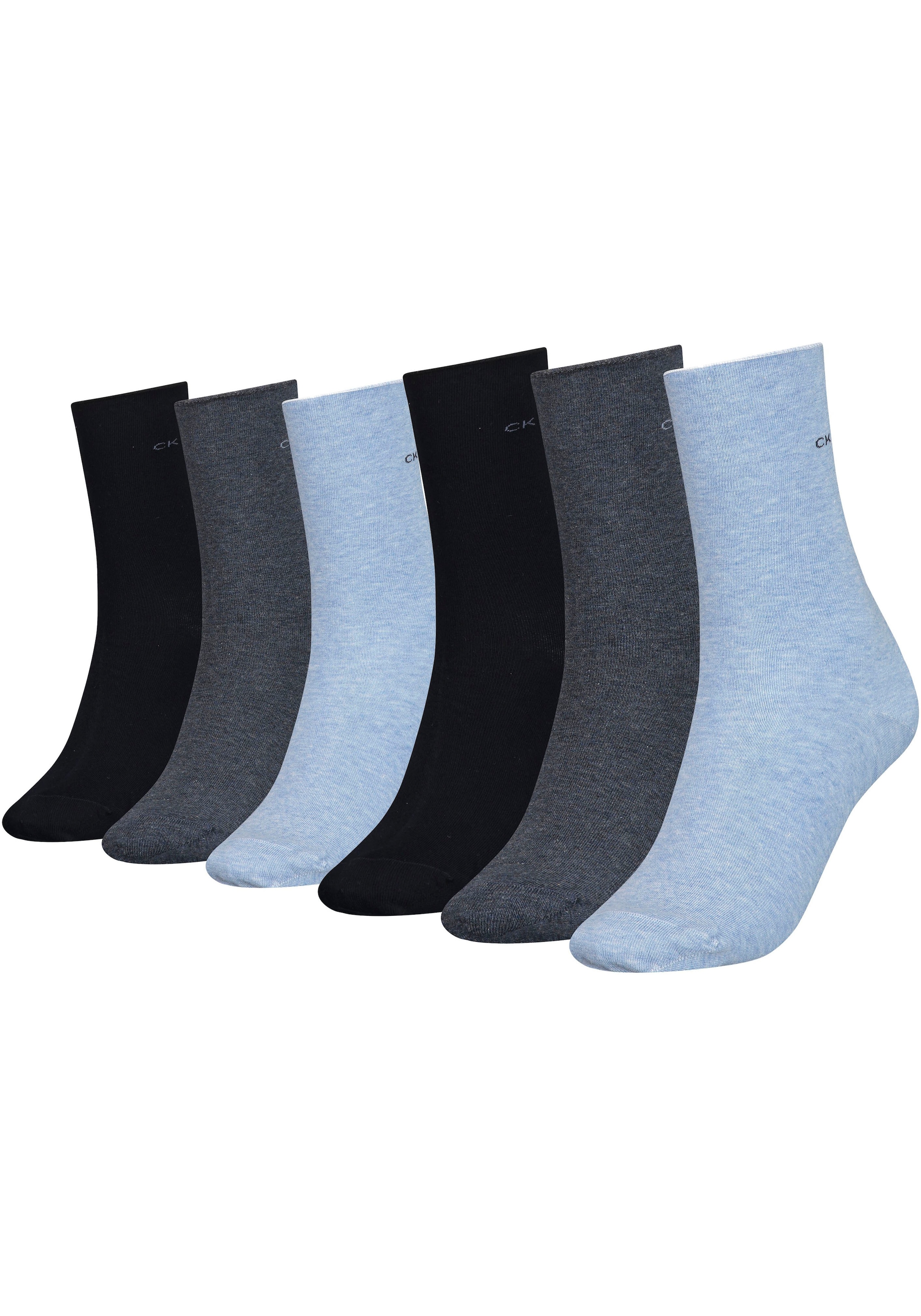 Calvin Klein Socken, (6 Paar), CALVIN KLEIN CREW SOCKS ▷ für | BAUR