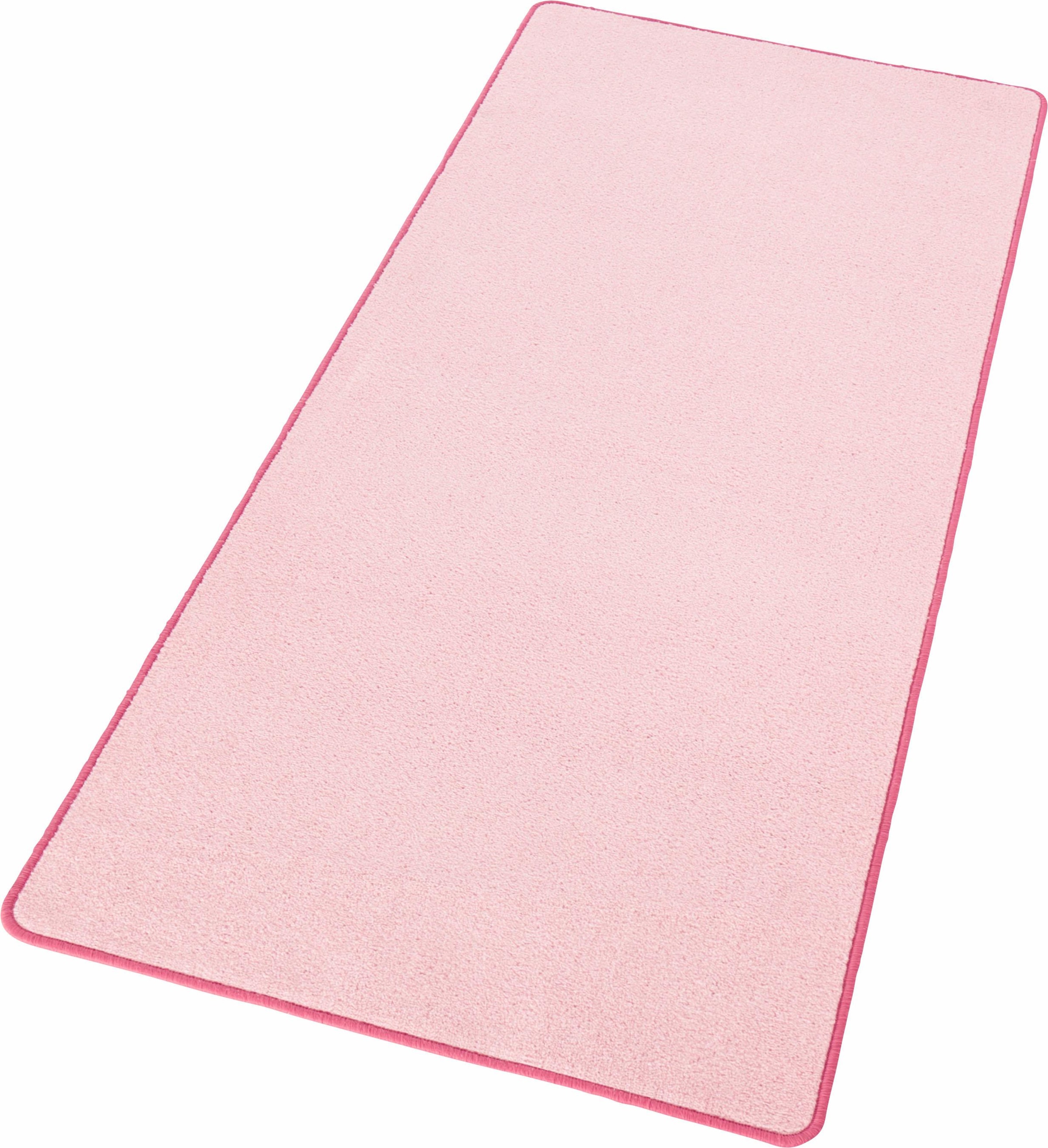 HANSE Home Teppich »Fancy«, rechteckig, 7 mm Höhe, Kurzflor, Läufer, uni, gekettelt, Wohnzimmer, Schlafzimmer, Esszimmer