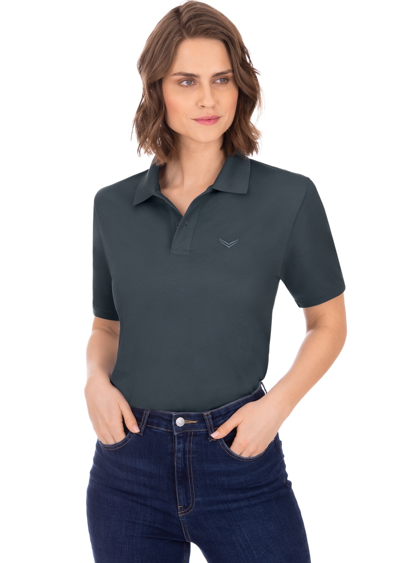 Trigema Poloshirt "TRIGEMA Poloshirt DELUXE Piqué", 1 Stk. günstig online kaufen