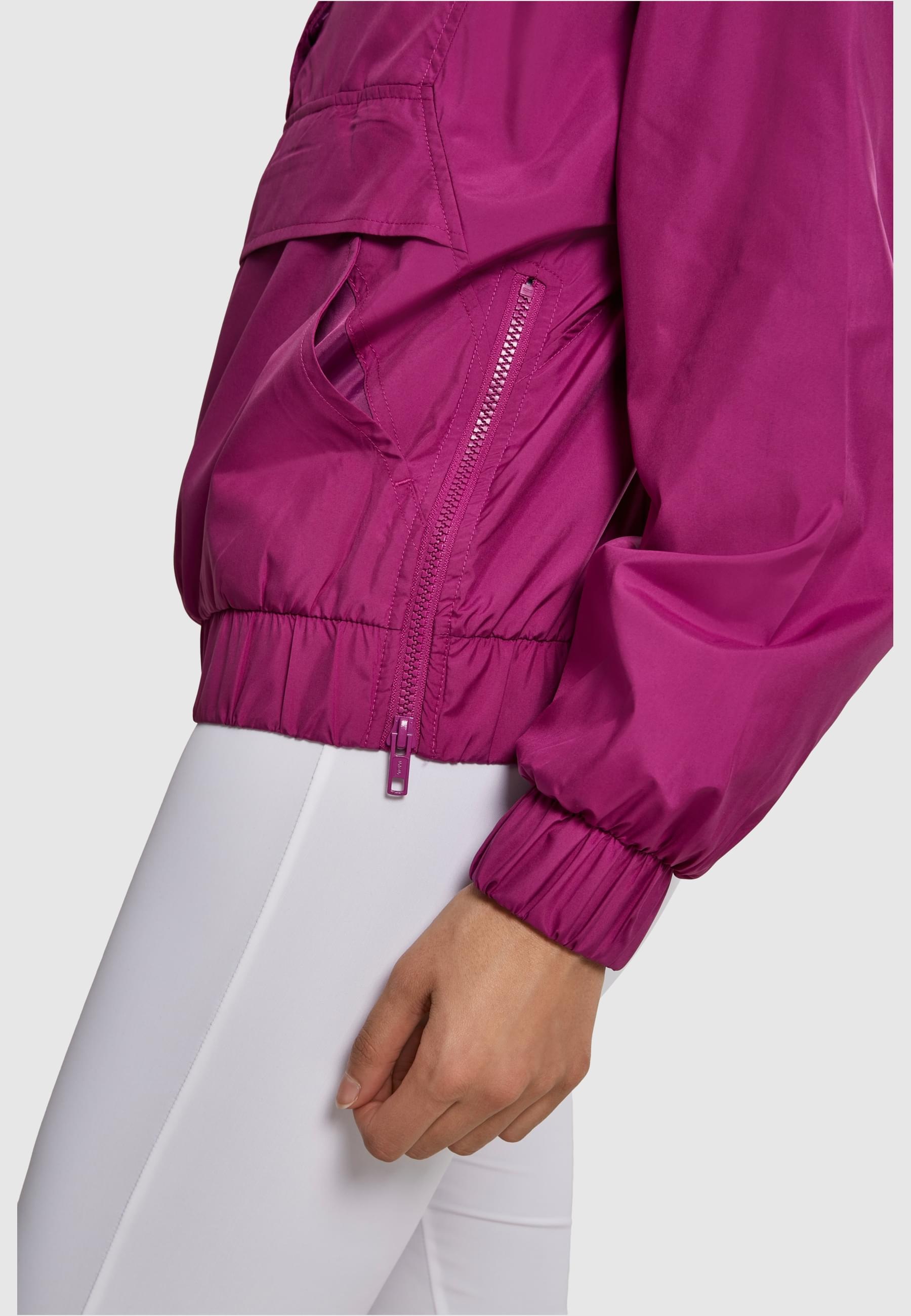 URBAN CLASSICS Allwetterjacke »Urban Classics Damen Ladies Panel Pull Over Jacket«, (1 St.), ohne Kapuze