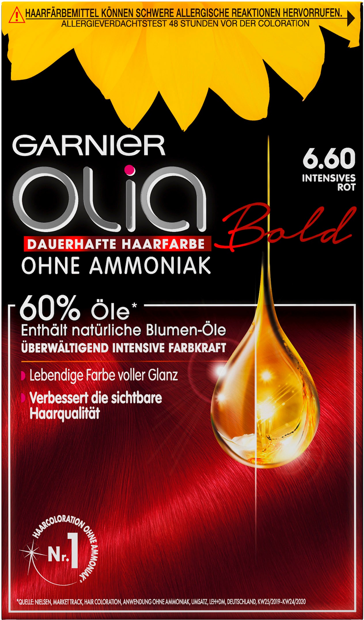 GARNIER Coloration »Olia dauerhafte Haarfarbe«, mit pflegender Formel