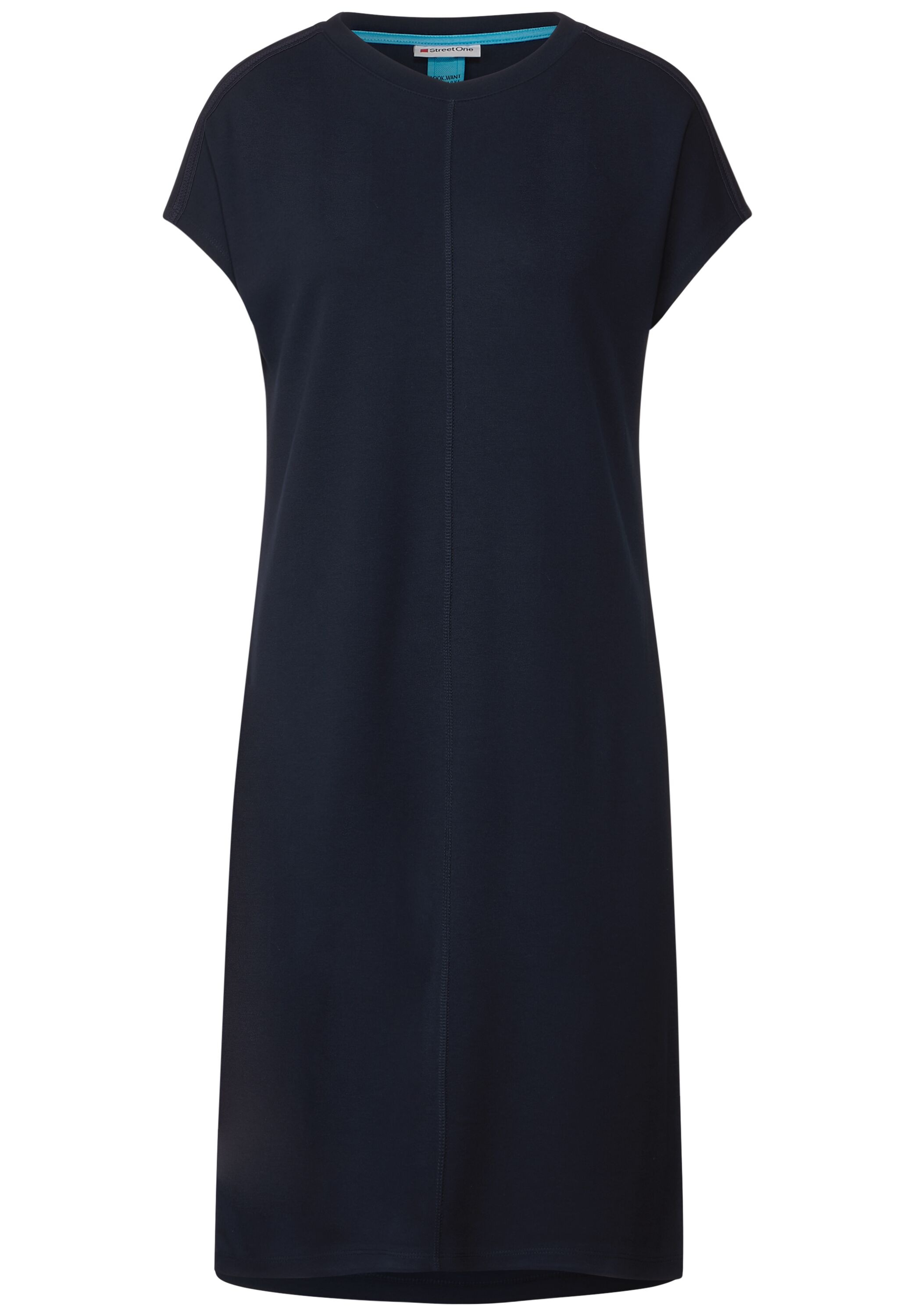 STREET ONE Jerseykleid, in Unifarbe