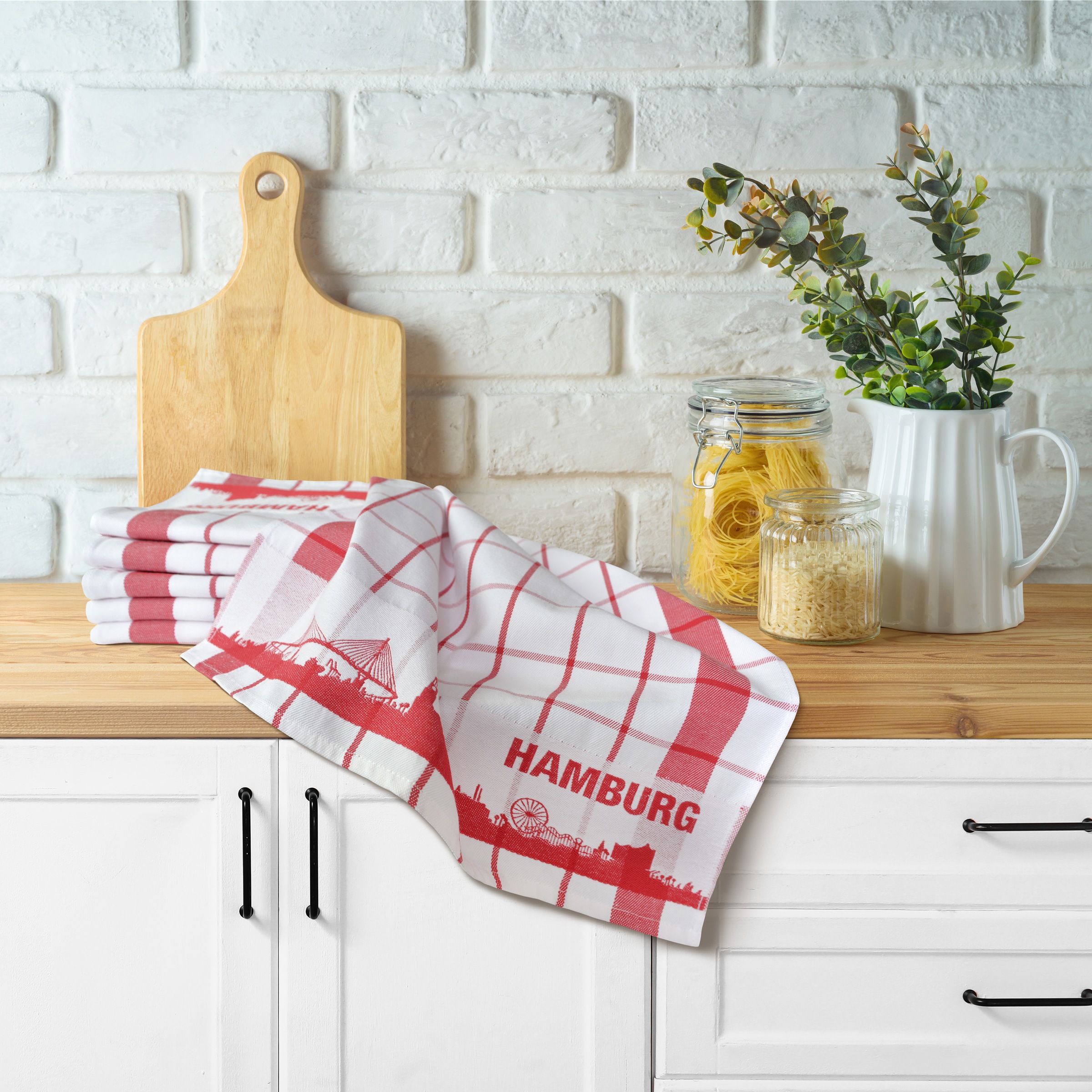 my home Geschirrtuch »Hamburg«