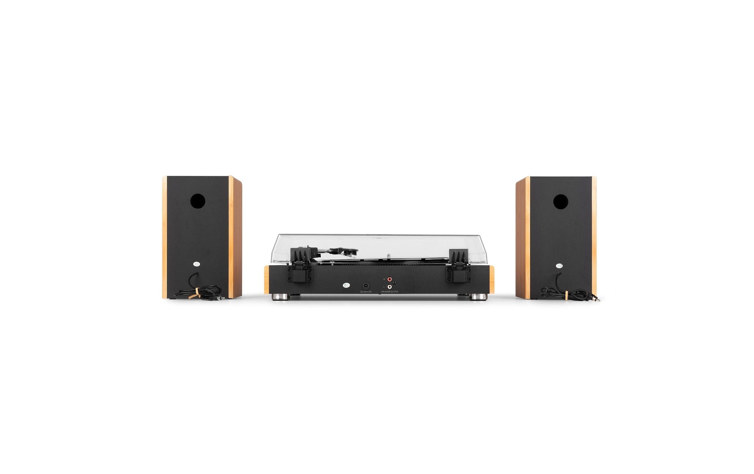 AUDIZIO Plattenspieler »RP335BB mit Lautsprecher, bambus«