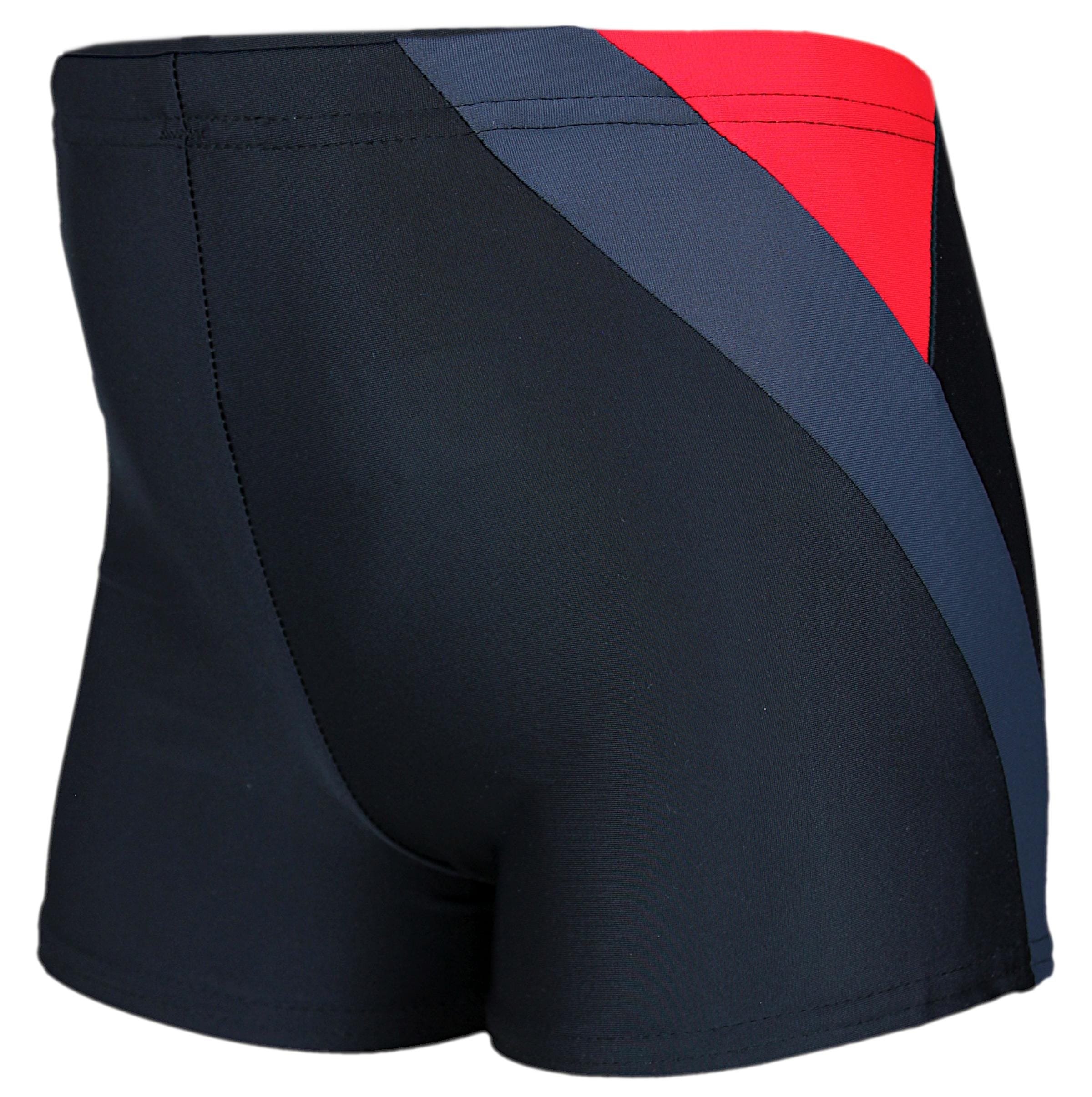 AQUARTI Badehose "Badehose Jungen Badehose Gestreift mit Motiven"