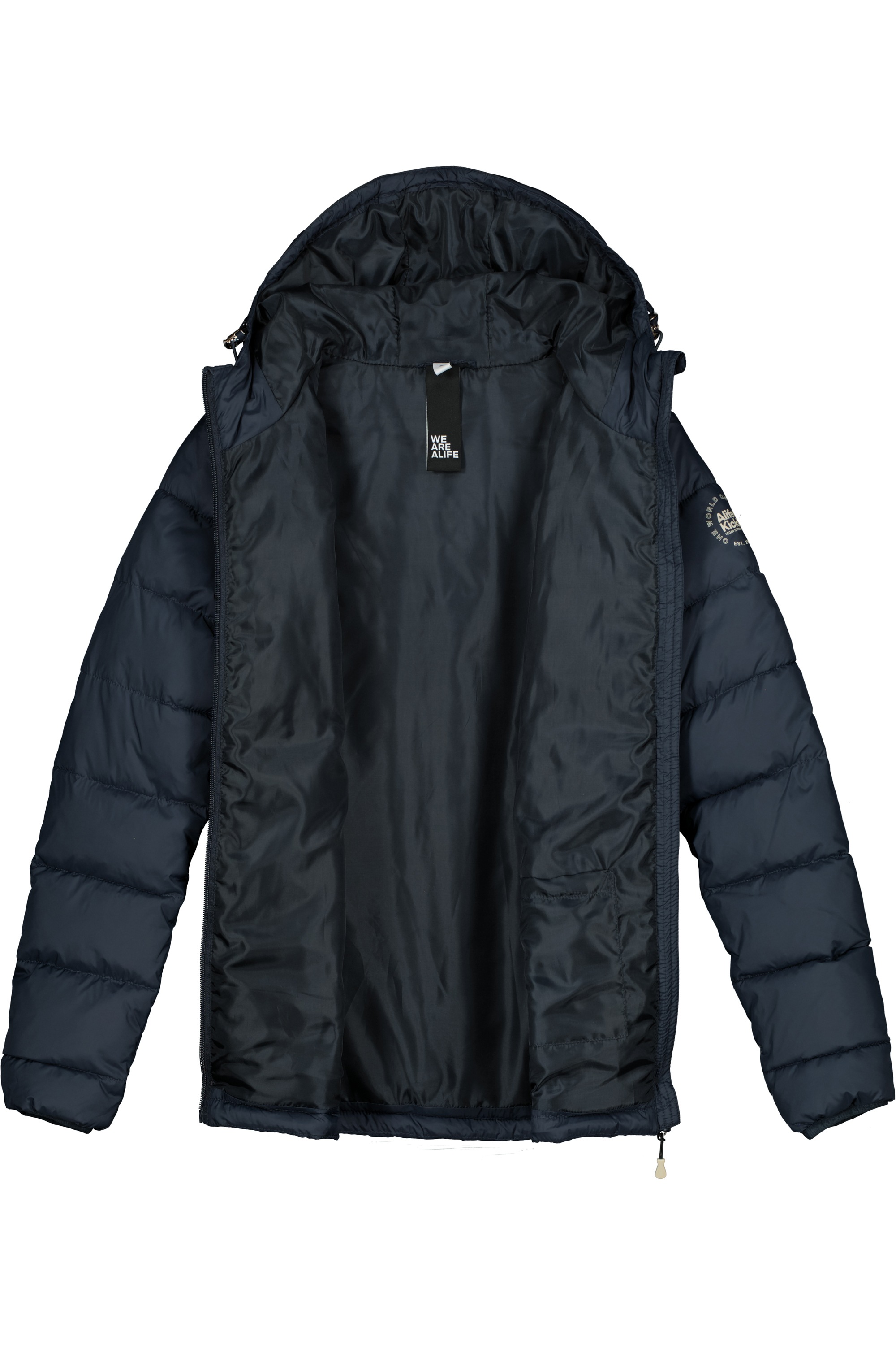 Alife & Kickin Winterjacke »Damen LirazAK A«, Ultraleichte taillierte Steppjacke mit Kapuze