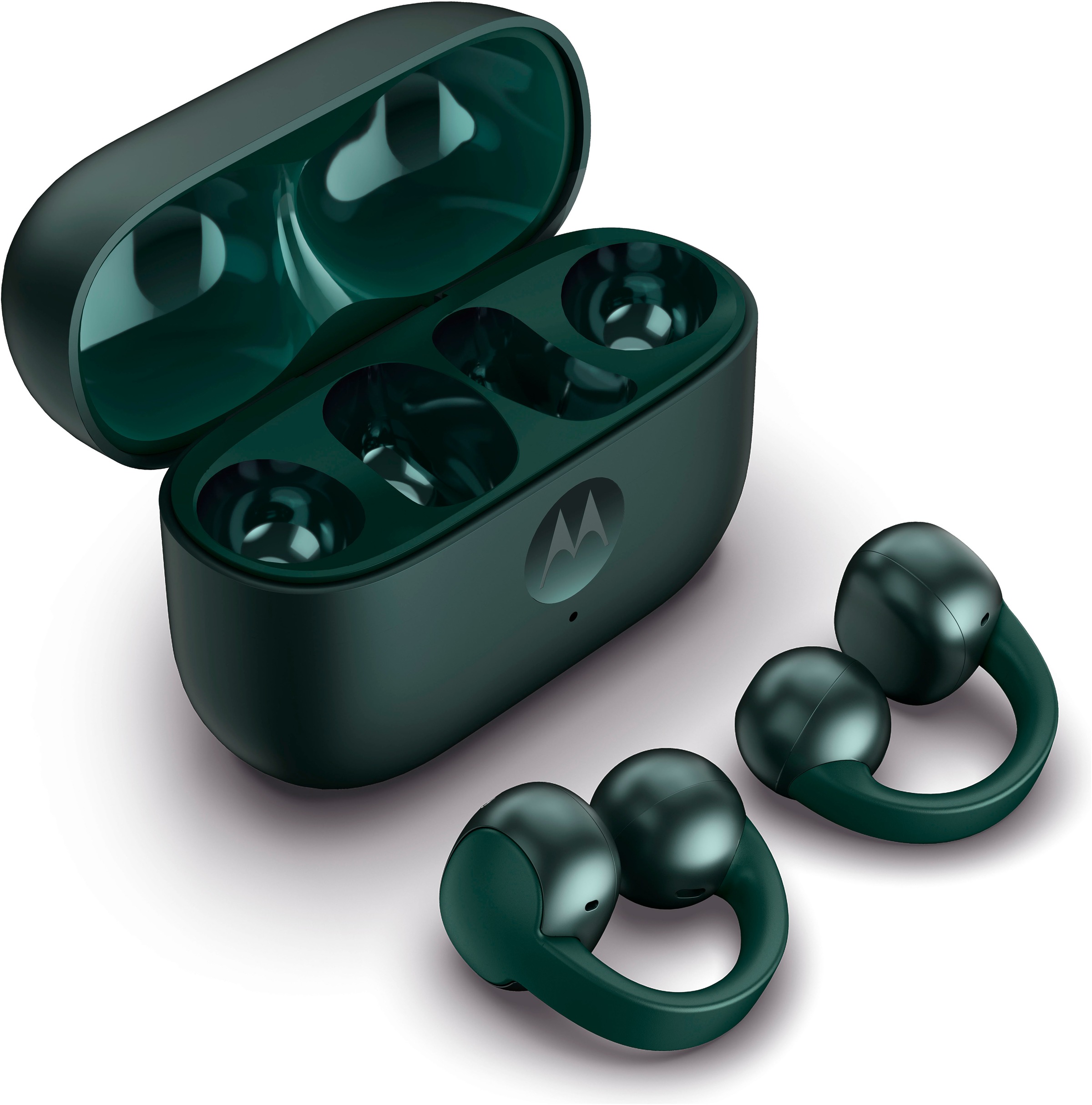 Motorola On-Ear-Kopfhörer »moto buds loop«, Bluetooth, Active Noise Cancelling (ANC)-Adaptive Noise-Cancelling-Transparenzmodus-Hi-Res