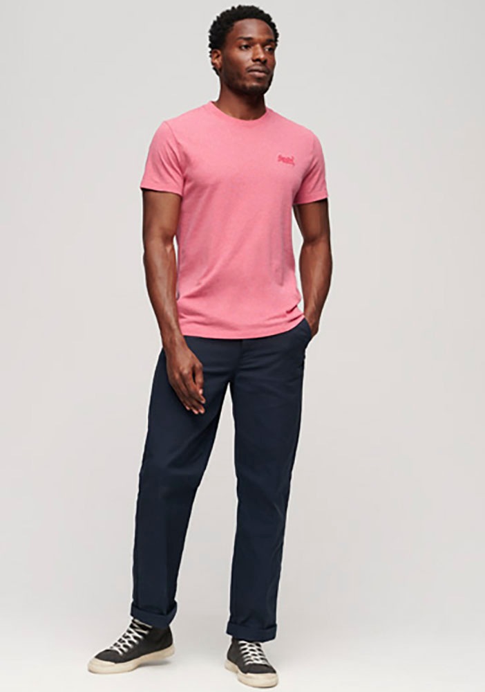 Superdry Rundhalsshirt »ESSENTIAL LOGO EMB TEE«