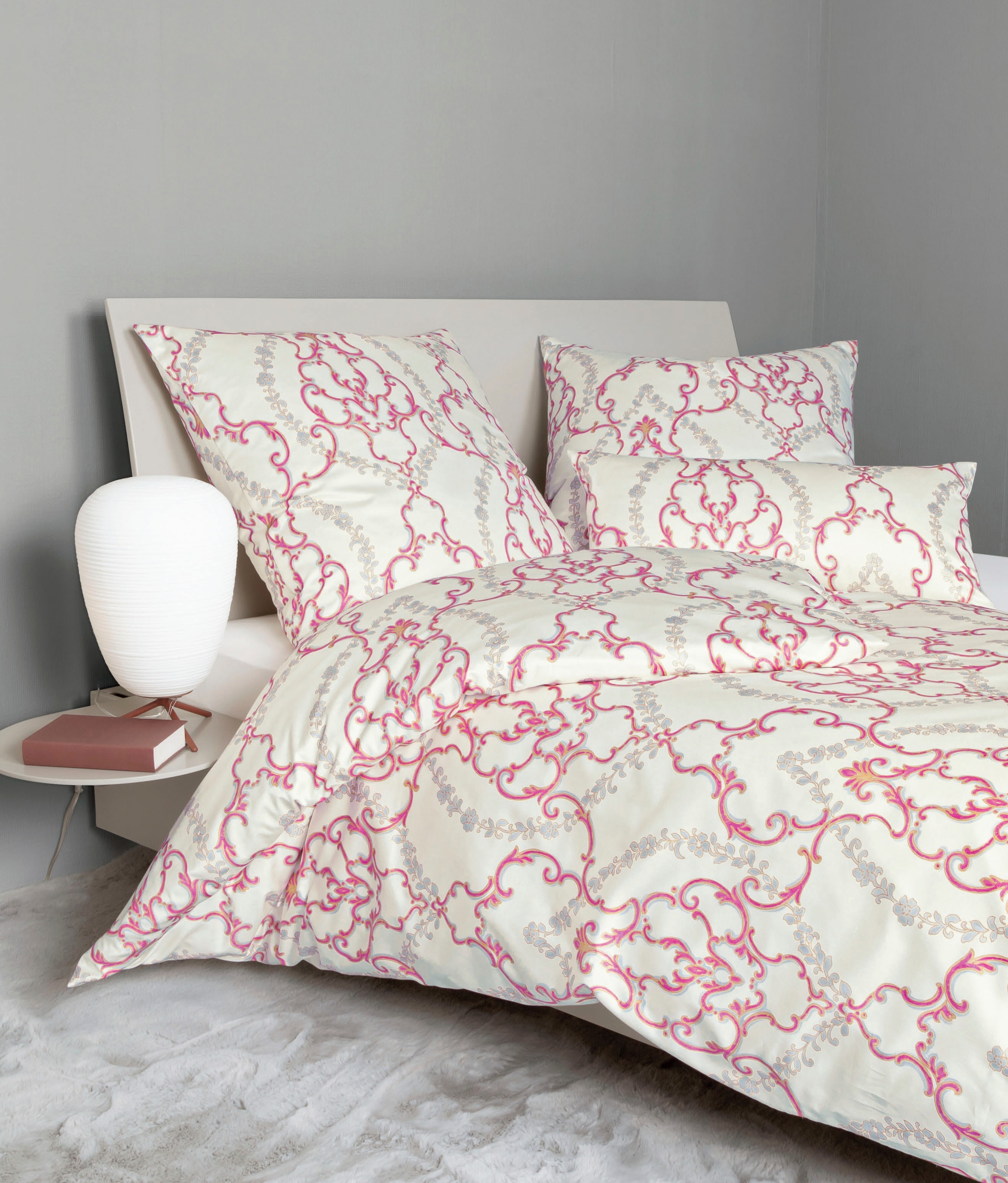 Janine Bettwäsche "CARMEN S 55058" 2 Stk. tlg. mit Reißverschluss günstig online kaufen
