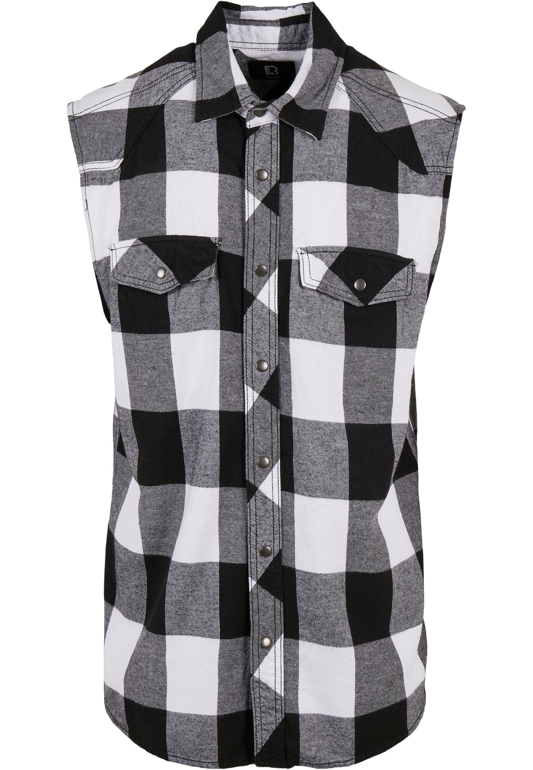 Brandit Jerseyweste "Brandit Herren Checkshirt Sleeveless", 1 Stk. günstig online kaufen
