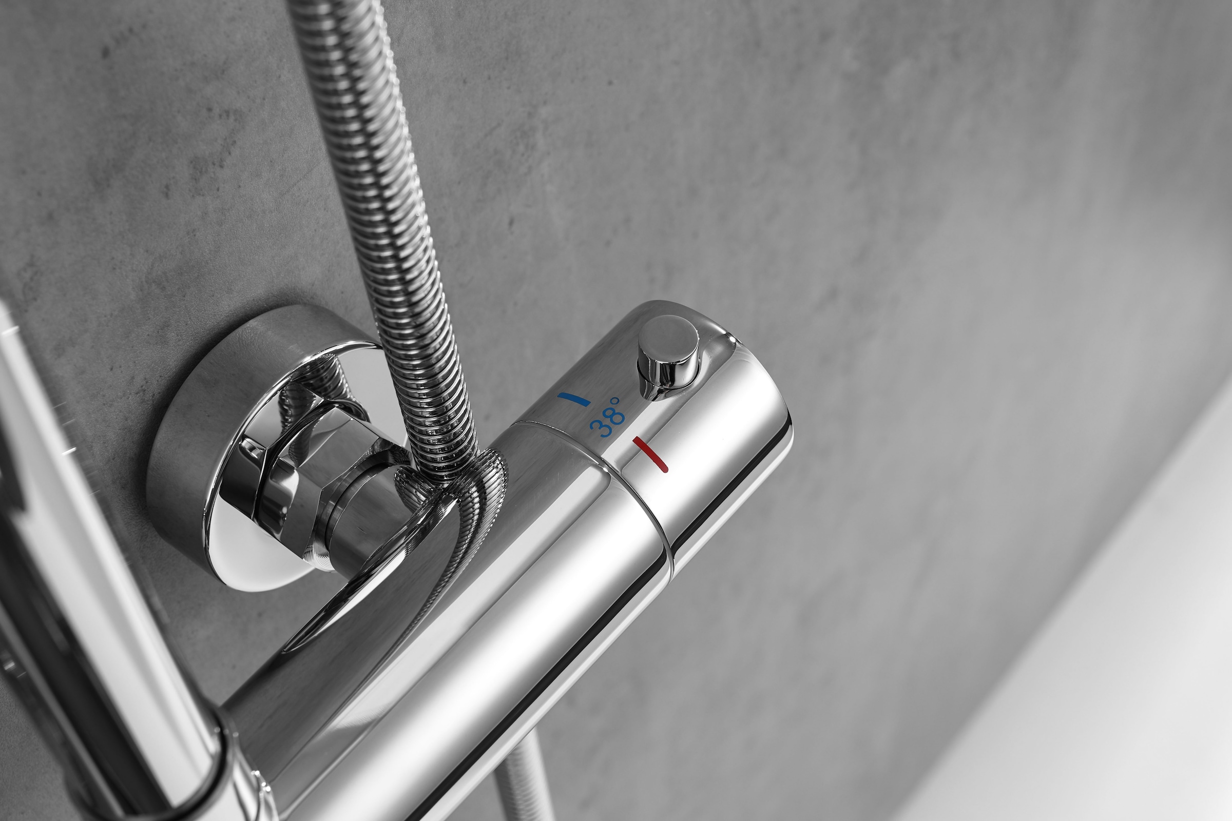 Øresund Duschsystem »Sanddorn« Set,  Überkopfbrause, Regendusche Wellnessdusche in verschiedenen Farben