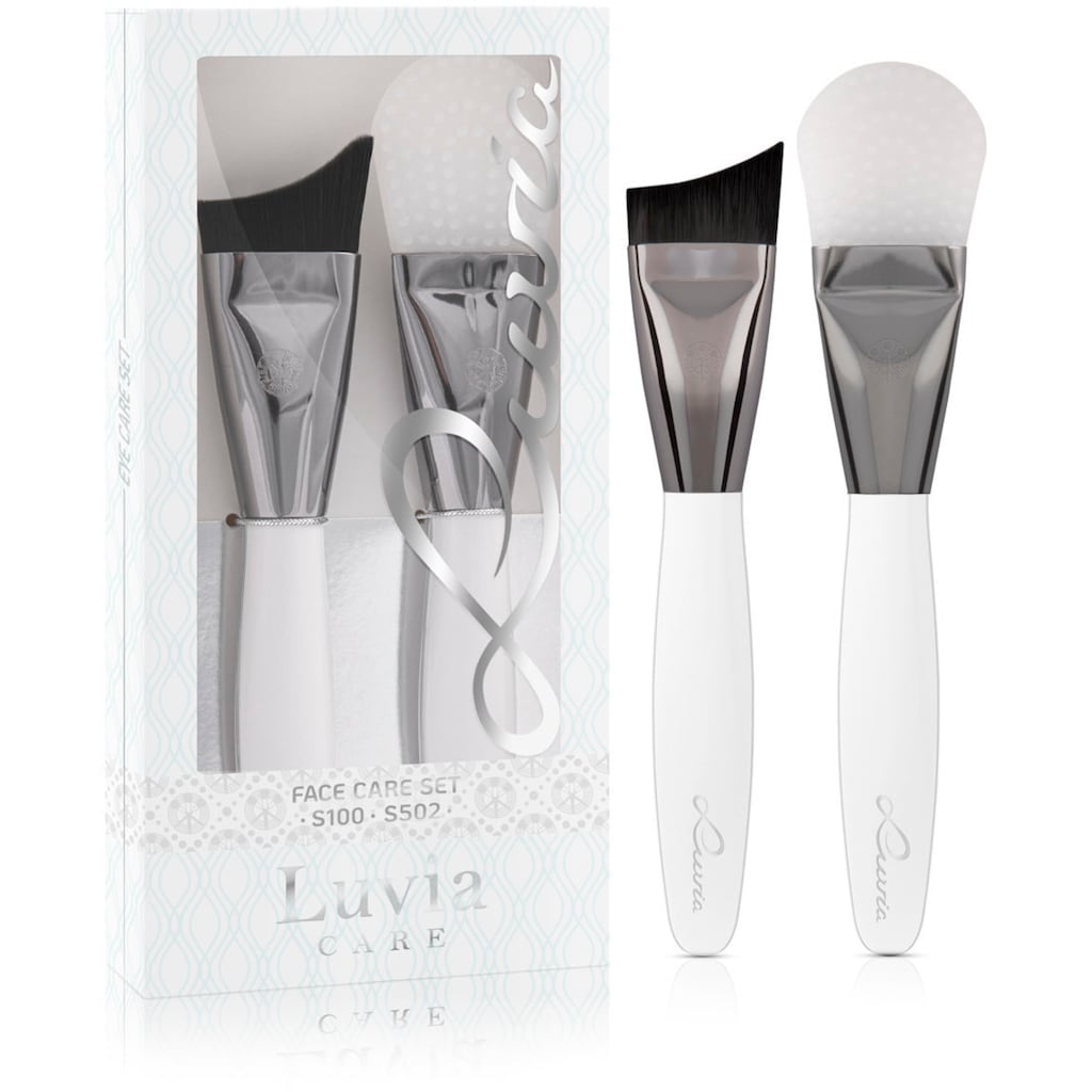 Luvia Cosmetics Kosmetikpinsel-Set »Face Care Set«, (2 tlg.)