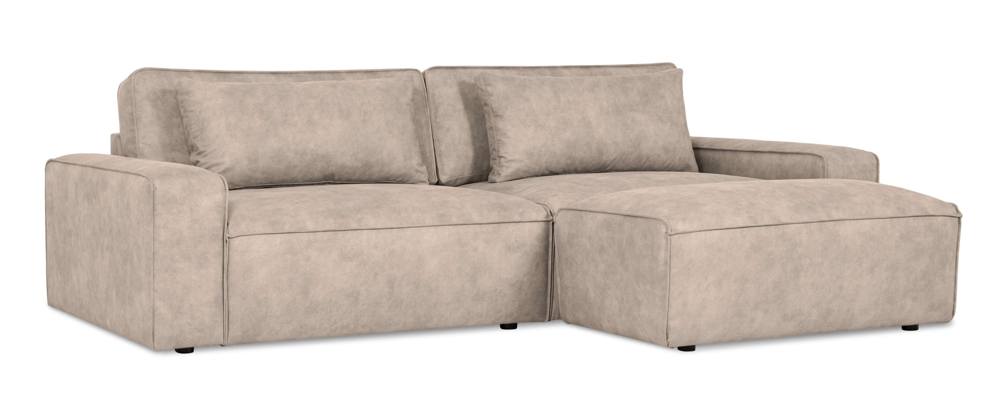 OTTO home 3-Sitzer »Mittel« Breite 245 cm, bodentief, extra Kissen inkl., tiefe Sitzfläche