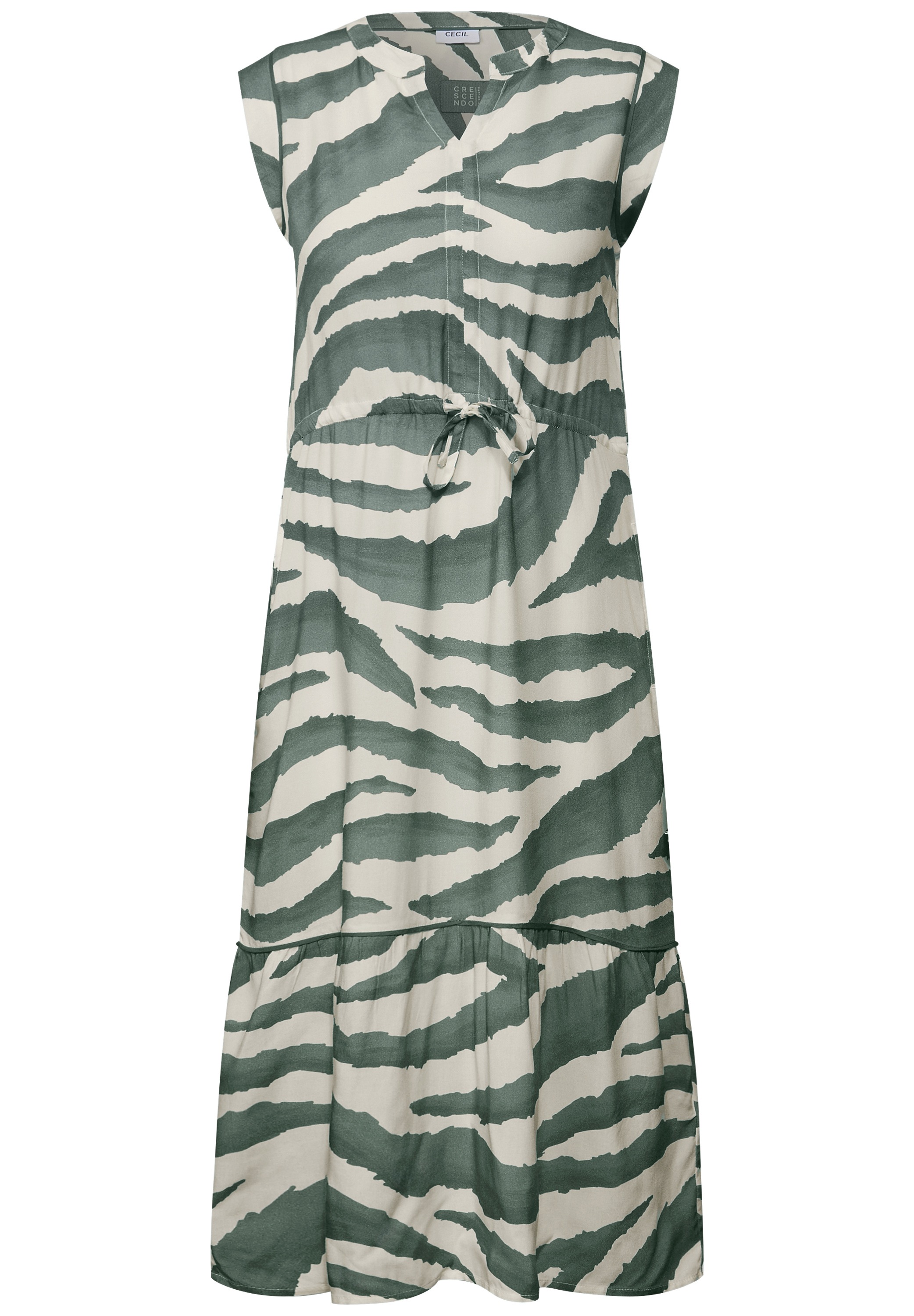 Thumbnail - Cecil Sommerkleid Ohne Taschen in Unifarbe