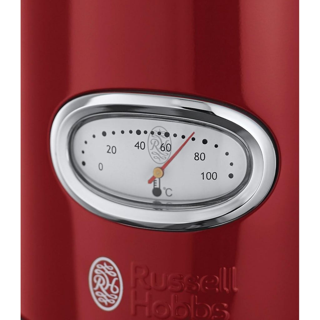 RUSSELL HOBBS Wasserkocher »WK 21670-70 Retro Red«, 1,7 l, 2400 W