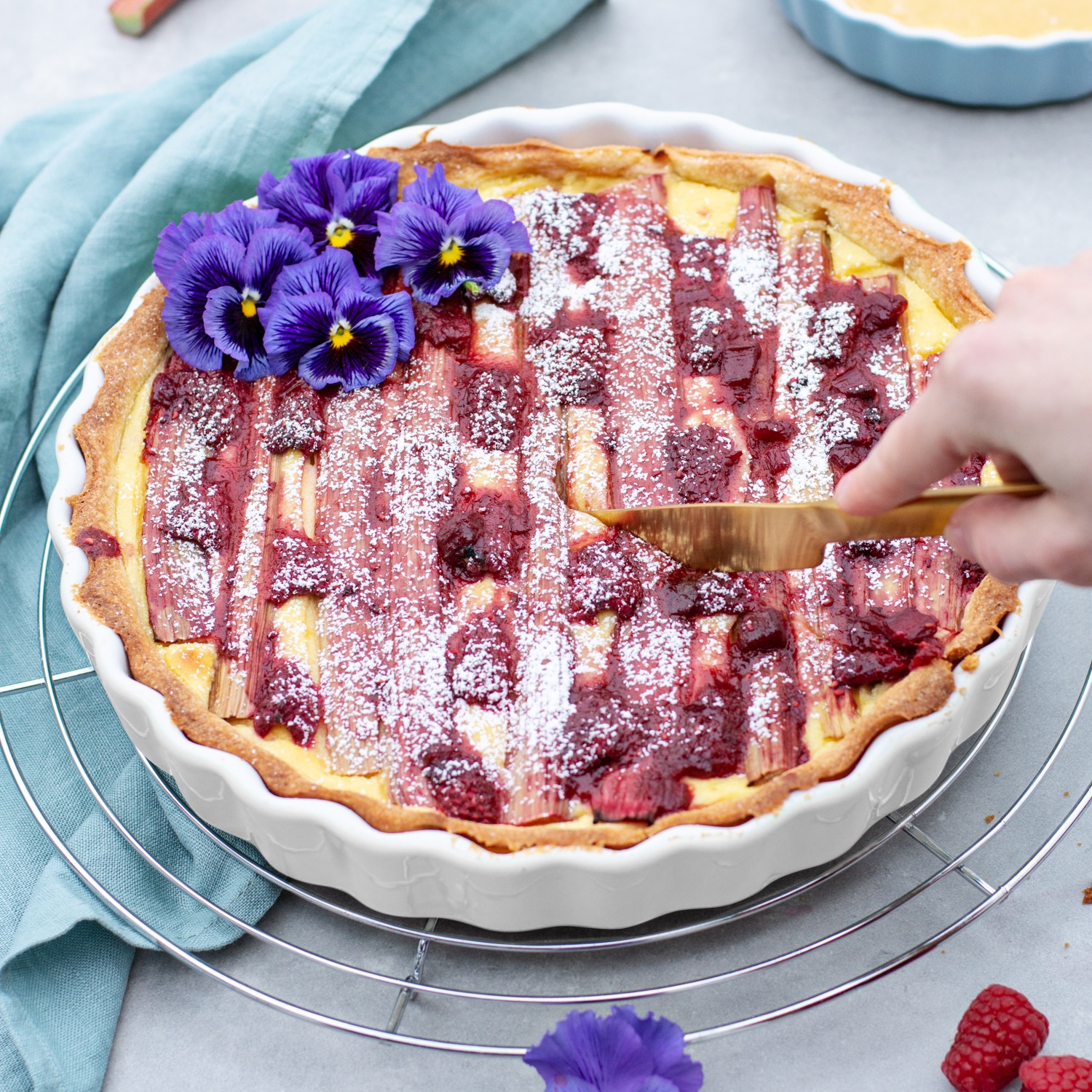 MÄSER Tarteform »Backform Kitchen Time, 27 cm, Keramik«