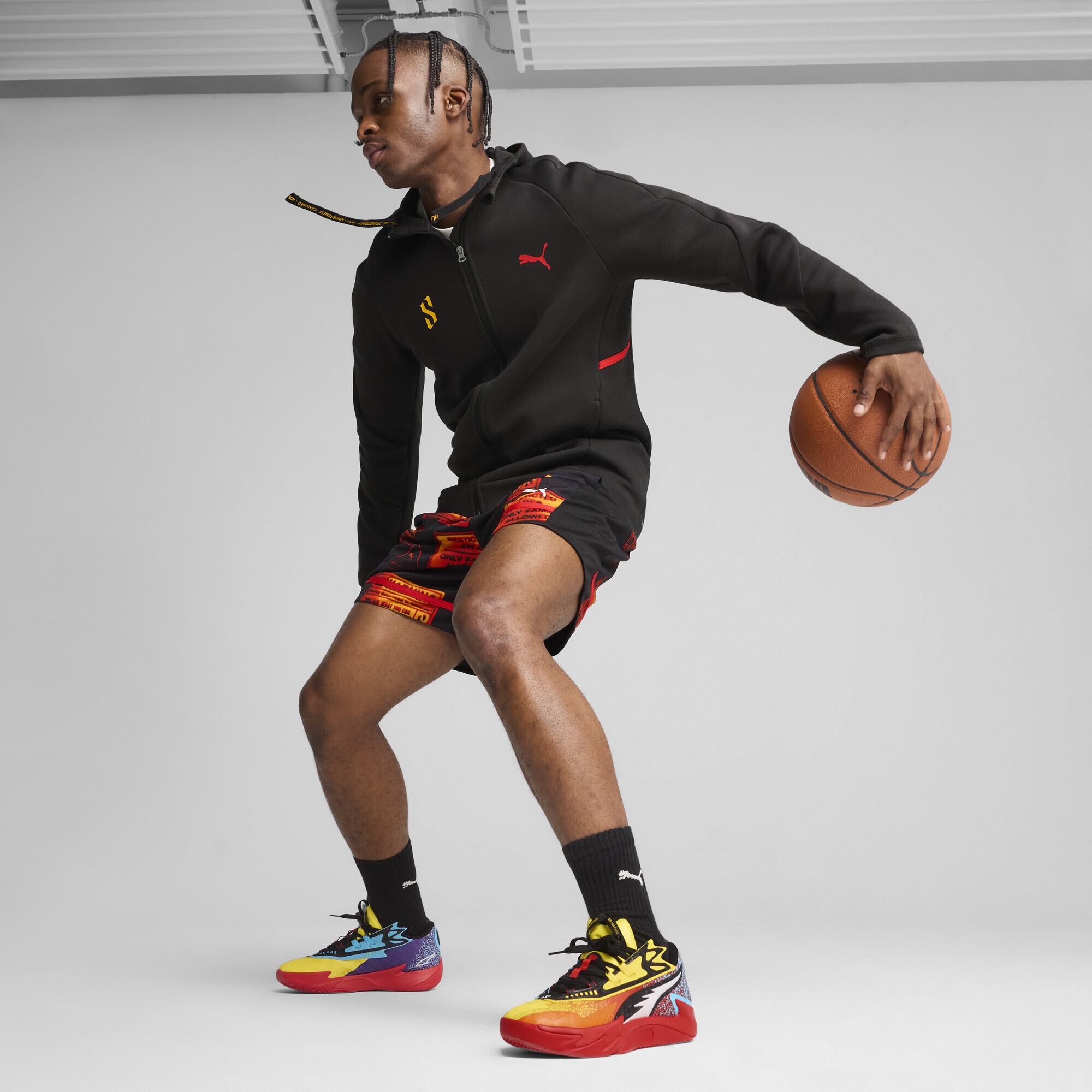 PUMA Trainingsjacke »Caution Evostripe Cross Basketballjacke Herren«