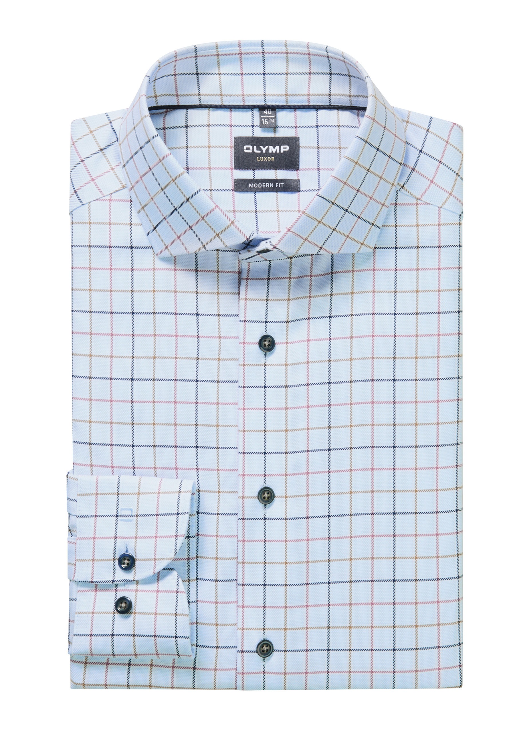 OLYMP Luxor Modern Fit Men Shirt Navy 41 6