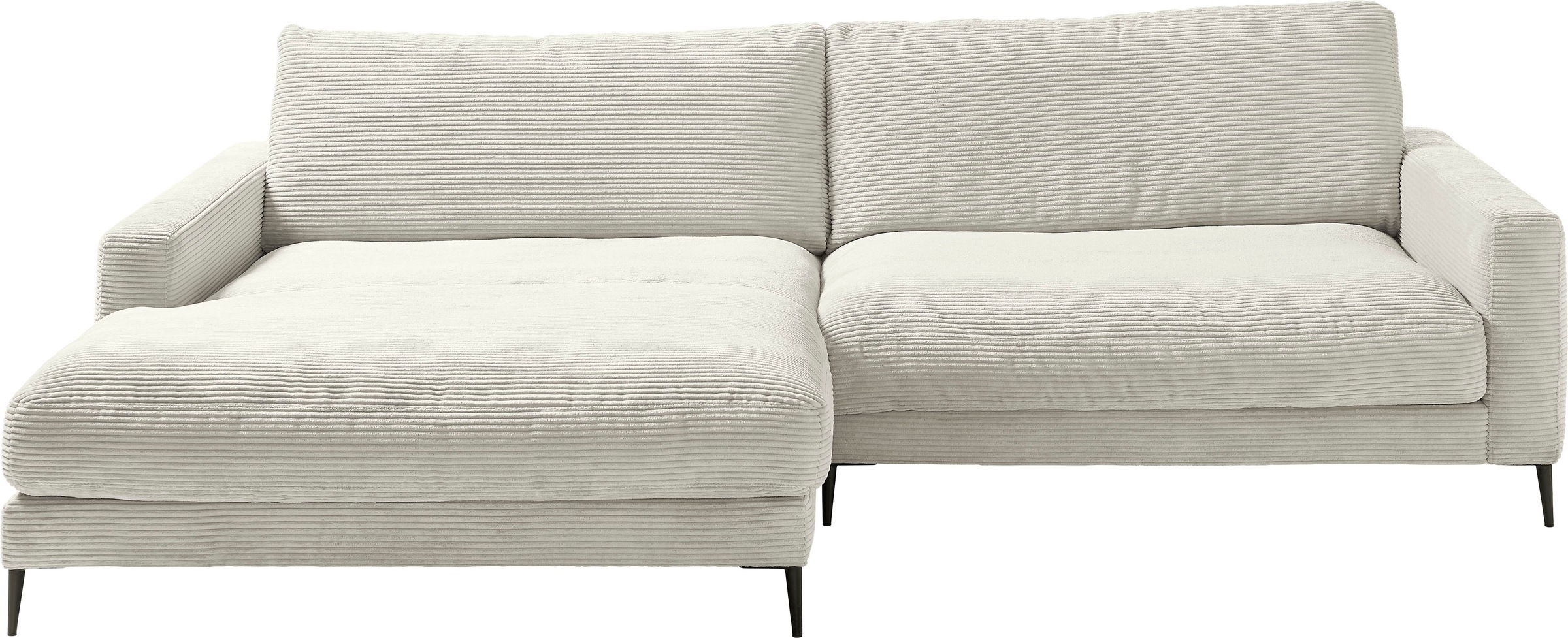 Home affaire Ecksofa "Downtown, B/T/H: 272/190/84 cm L-Form" weicher Sitzko günstig online kaufen