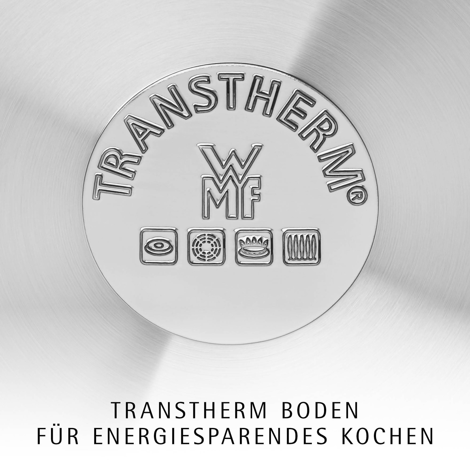 WMF Pfannen-Set »Devil, Bratpfannen Induktion, robuste Antihaftversiegelung« Cromargan® Edelstahl Rostfrei 18/10 Set, 2x Pfannen  Ø 24/28 cm, 2 Stk. tlg. TransTherm®-Allherdboden, für alle Herdarten geeignet, Bakelitgriff