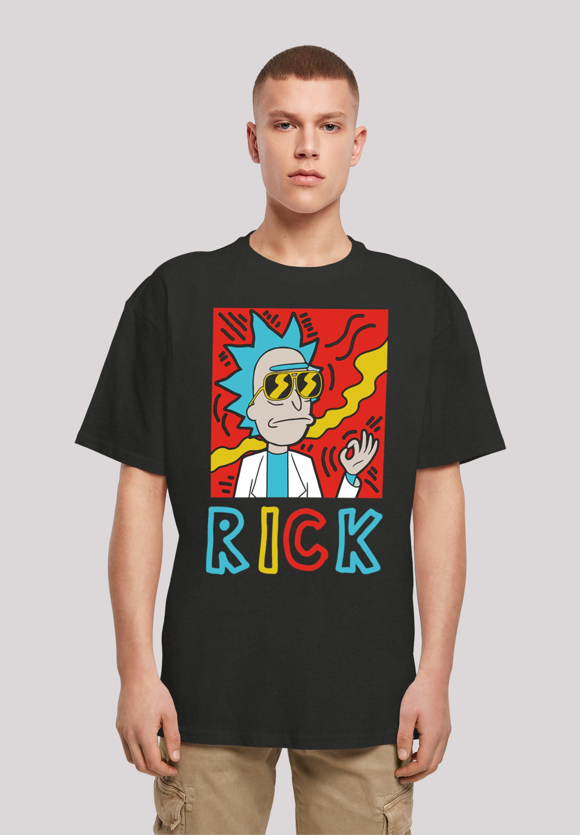 F4NT4STIC T-Shirt "Rick und Morty Cool RICK", Print