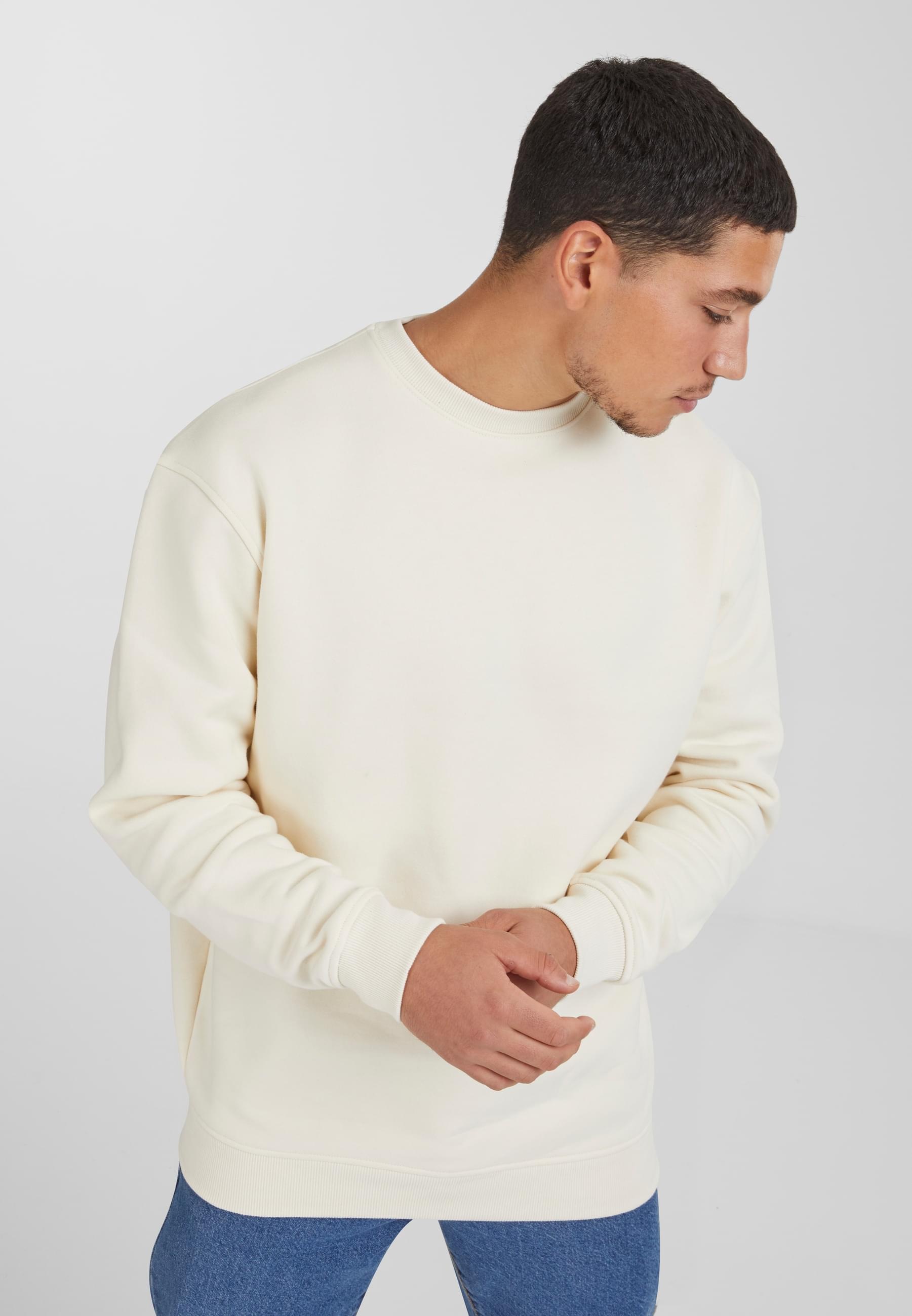 URBAN CLASSICS Rundhalspullover »Urban Classics Herren Crewneck Sweatshirt«, (1 tlg.)