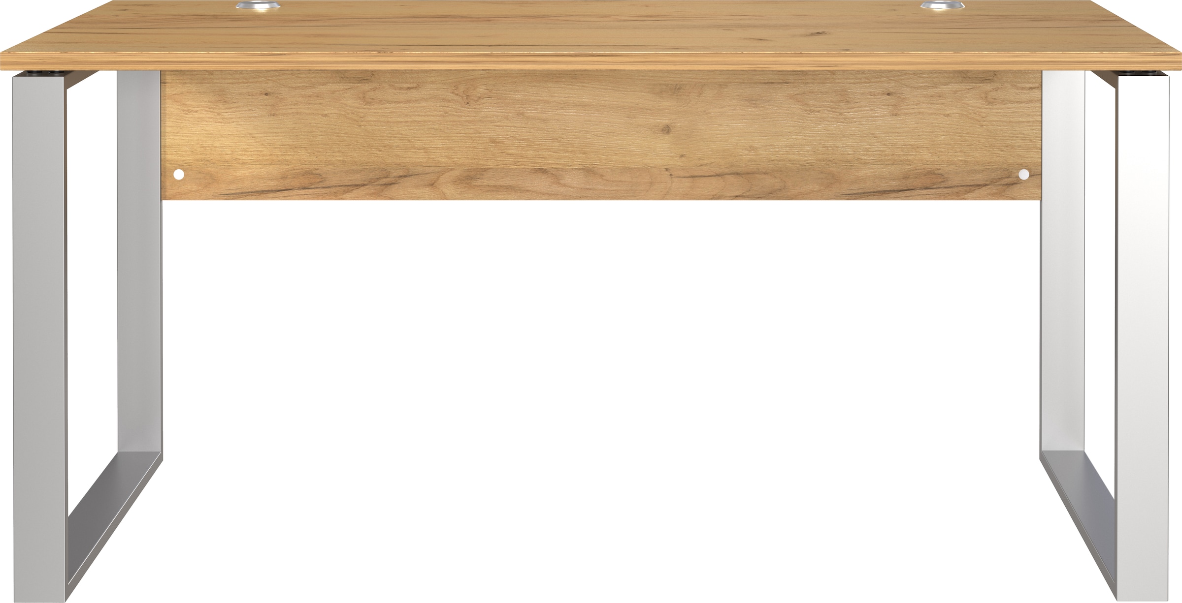 GERMANIA 1100000002199 "Altino" Kufen aus Metall, 2x Kabeldurchlass, Breite 160 cm, Made in Germany