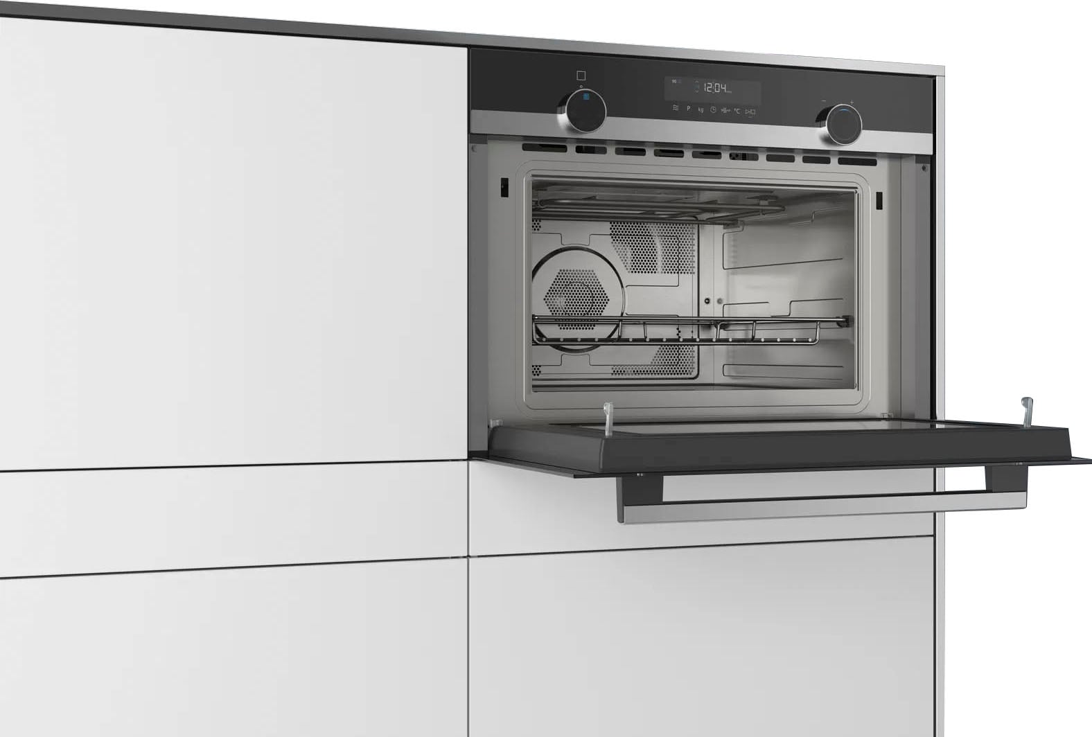 Backofen mit Mikrowelle »CM585AGS0«, iQ500, CM585AGS0