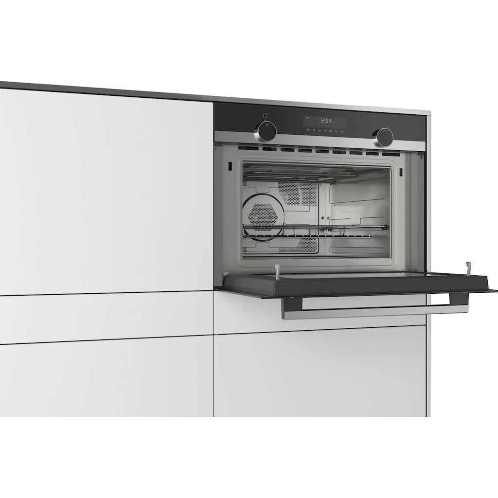 SIEMENS Backofen mit Mikrowelle »CM585AGS0«, iQ500, CM585AGS0