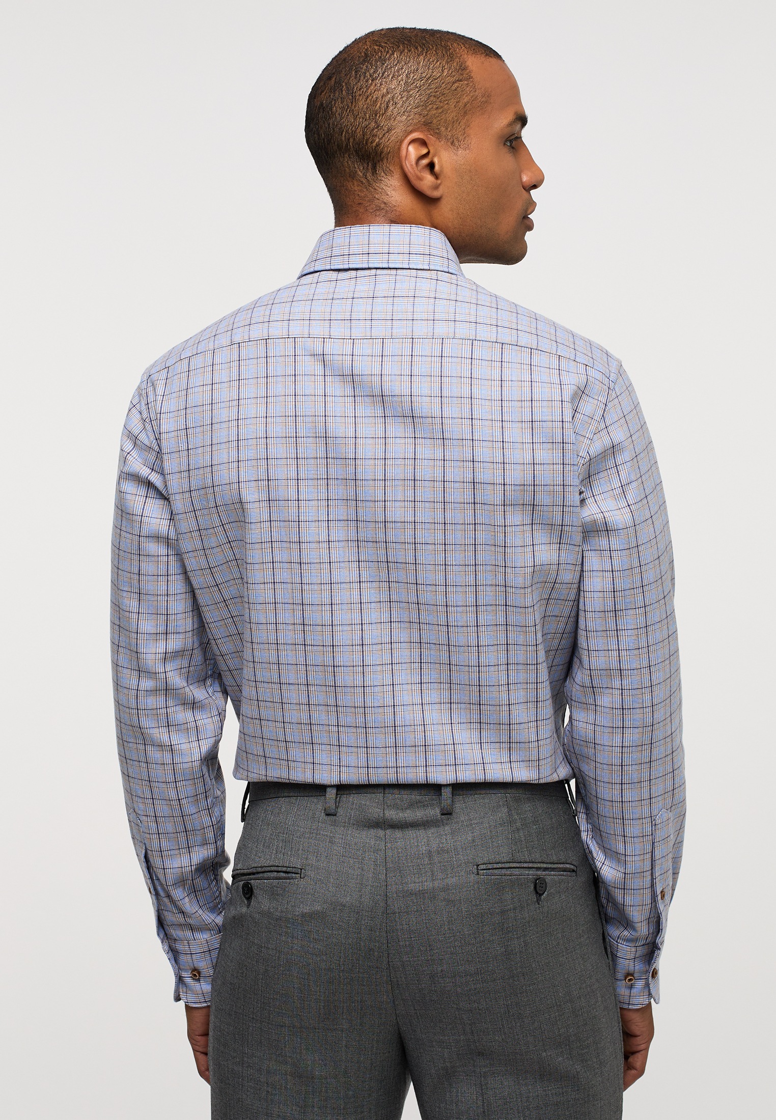 Eterna Langarmhemd "MODERN FIT" EASY IRON (bügelleicht) günstig online kaufen