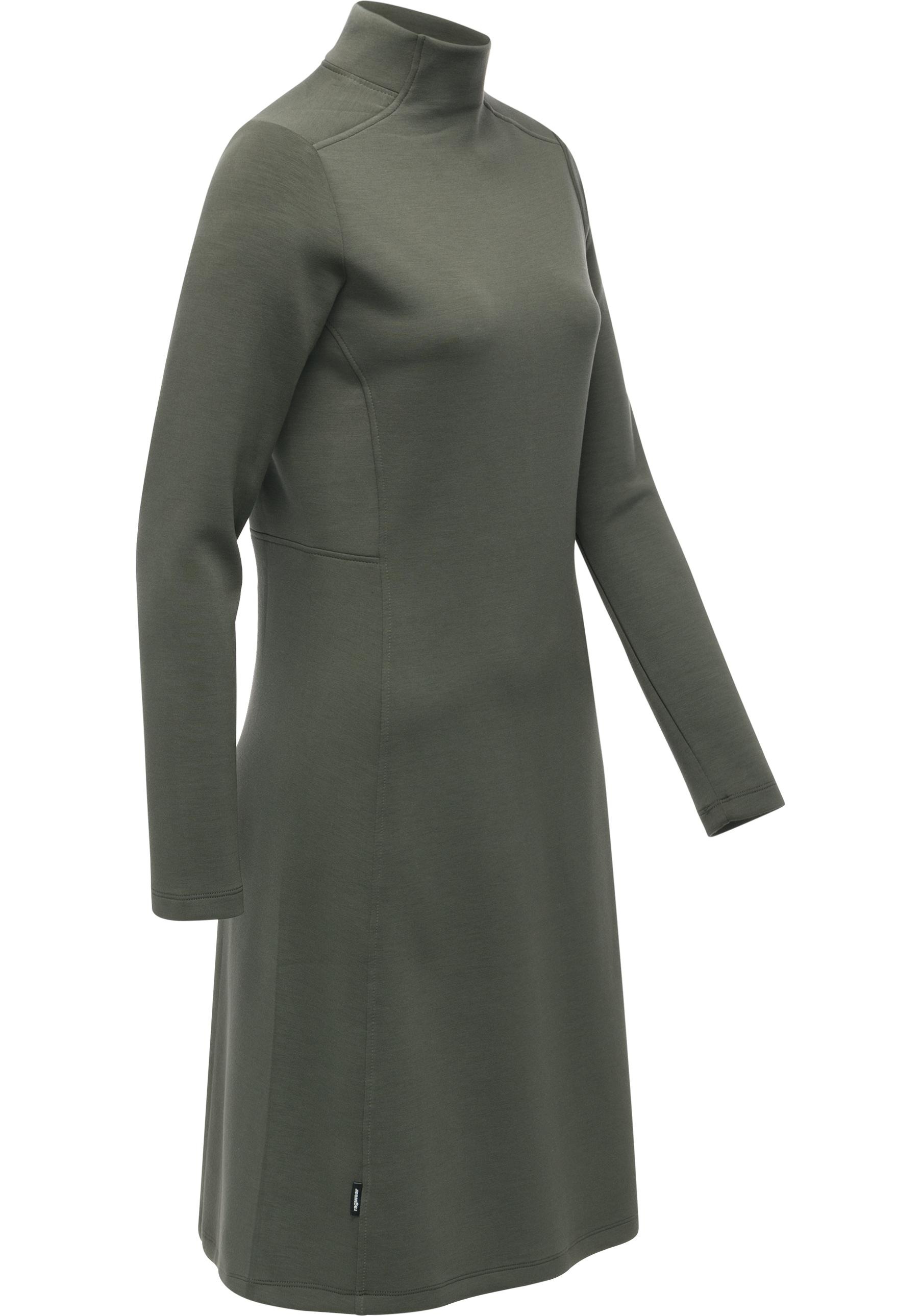 Ragwear A-Linien-Kleid "Leavie" Ohne Taschen Modisches Damen Sweatkleid mit günstig online kaufen