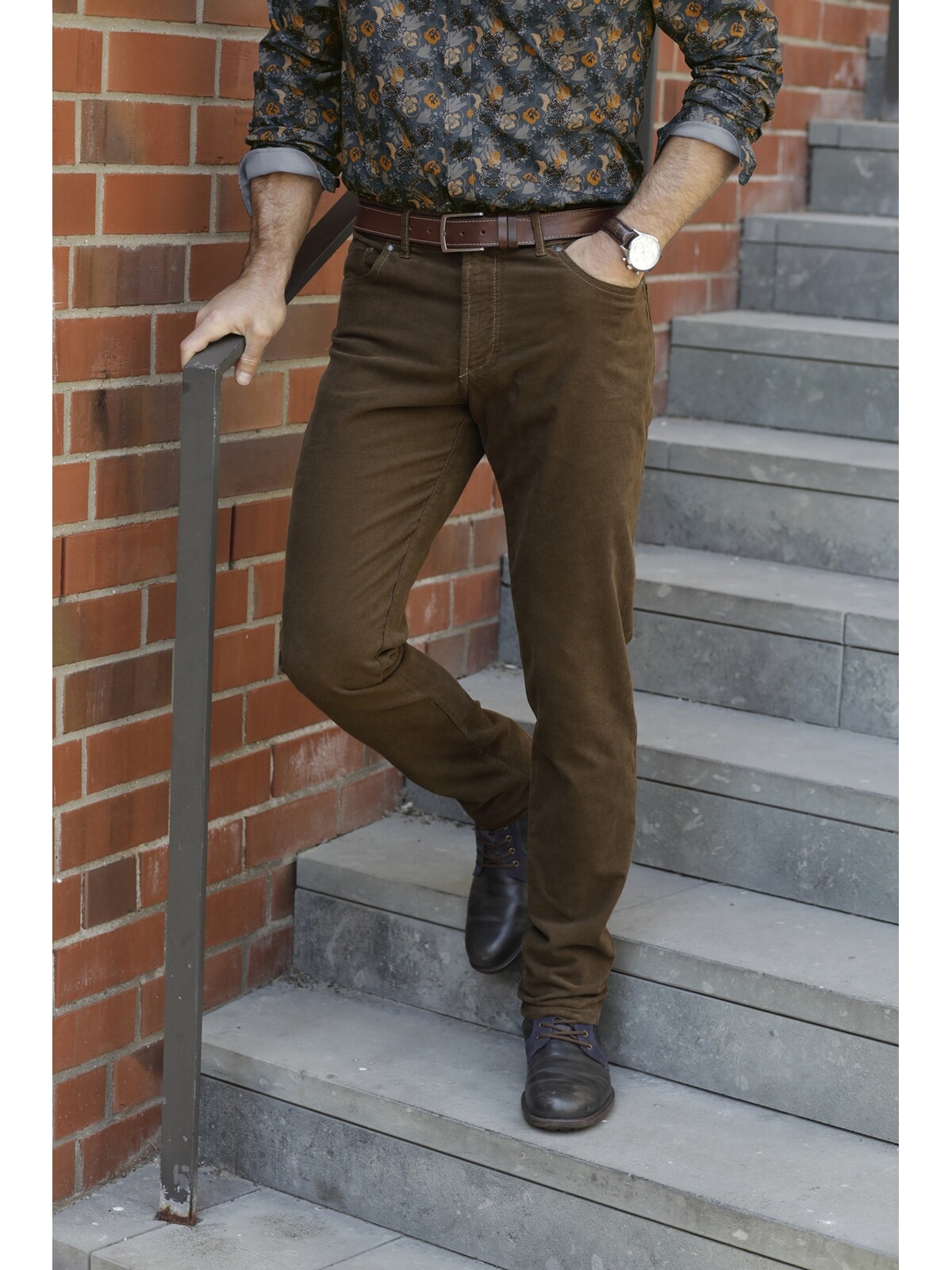 Babista 5-Pocket-Hose »Hose VESTAVERDE«, (1 tlg.), aus weichem Cord