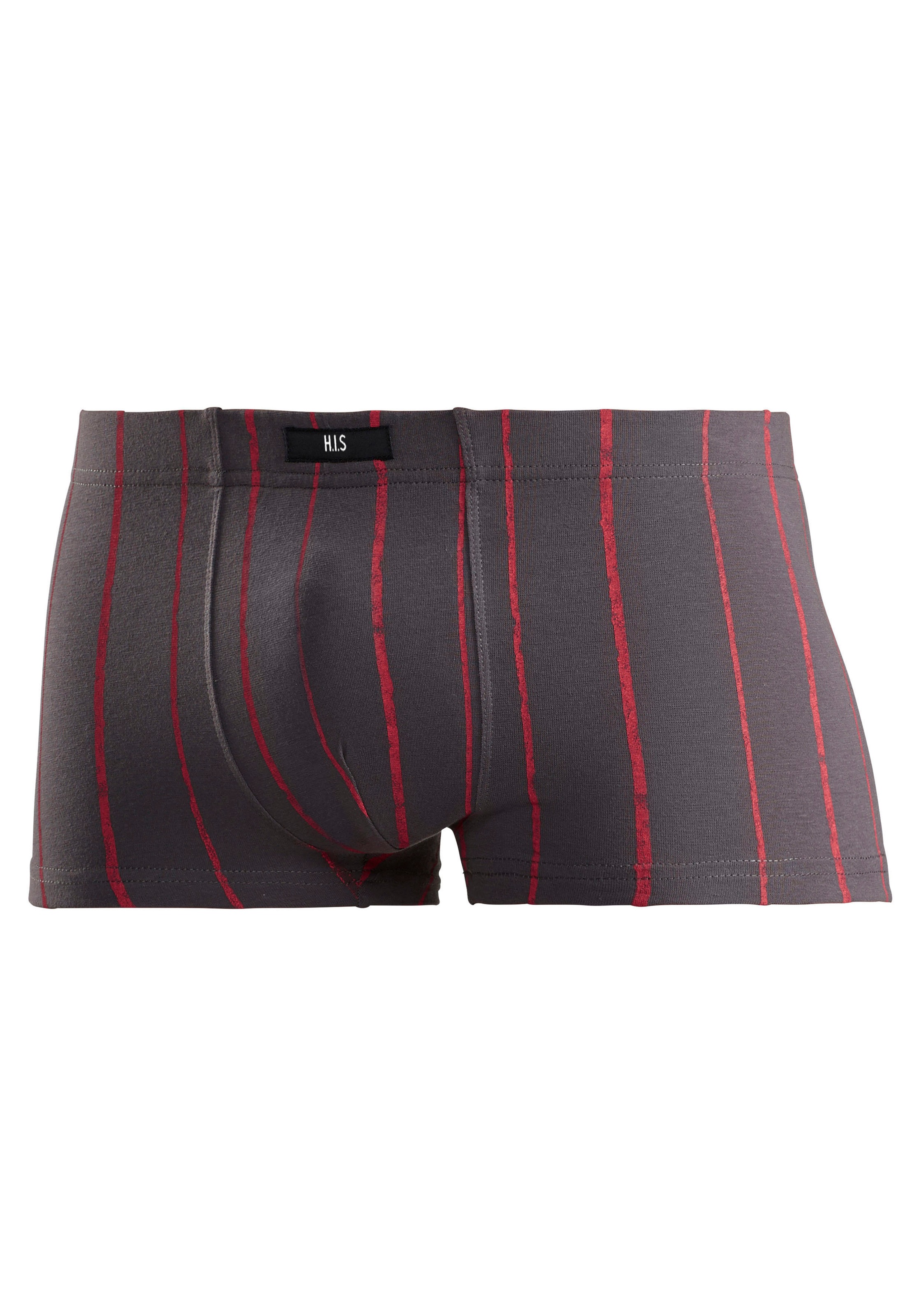 H.I.S Boxershorts, (Packung, 5 St.), in Hipster-Form aus Baumwoll-Stretch