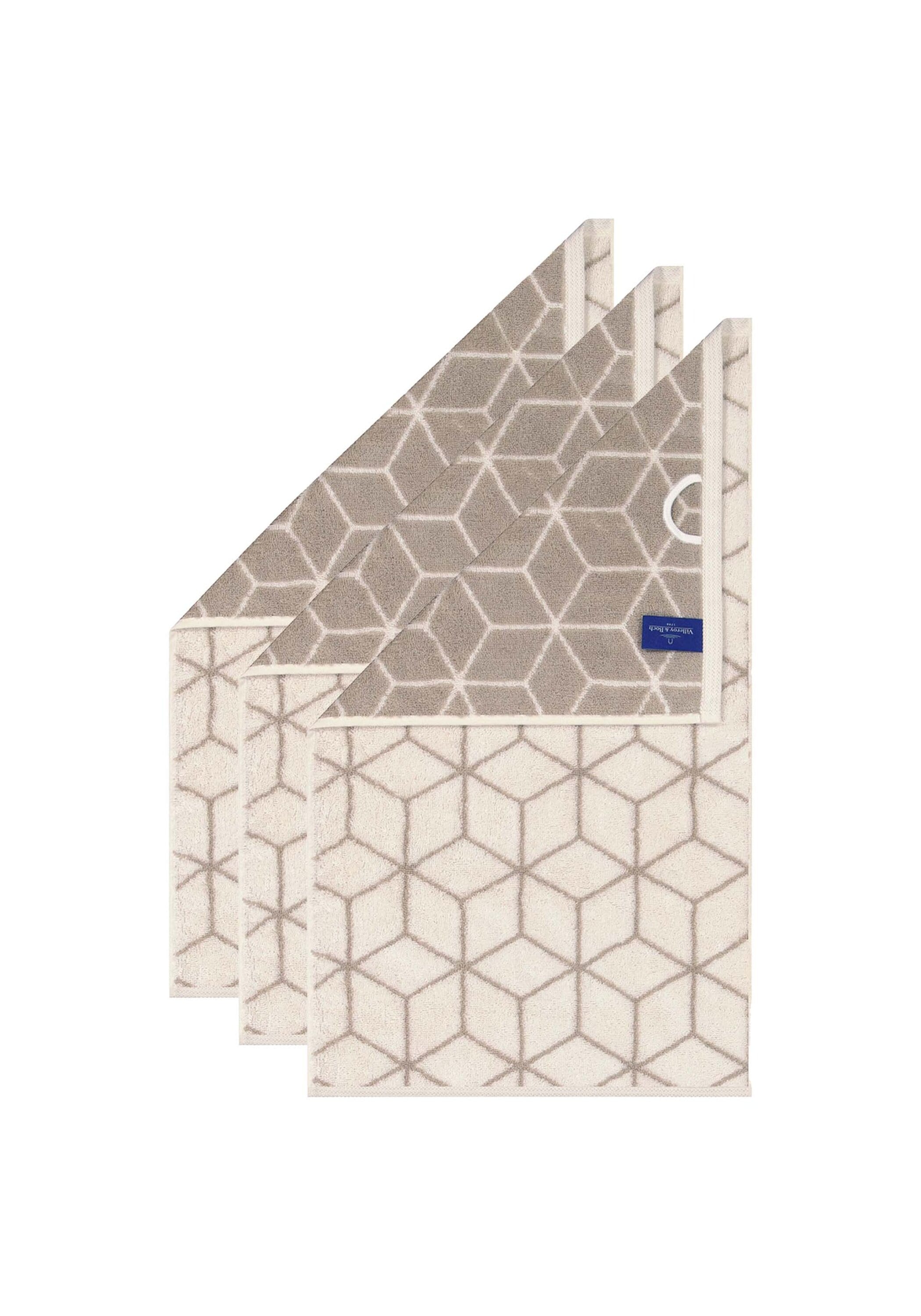Villeroy & Boch Gästehandtuch "Gästetuch Gästetuch Carré 3er Pack"