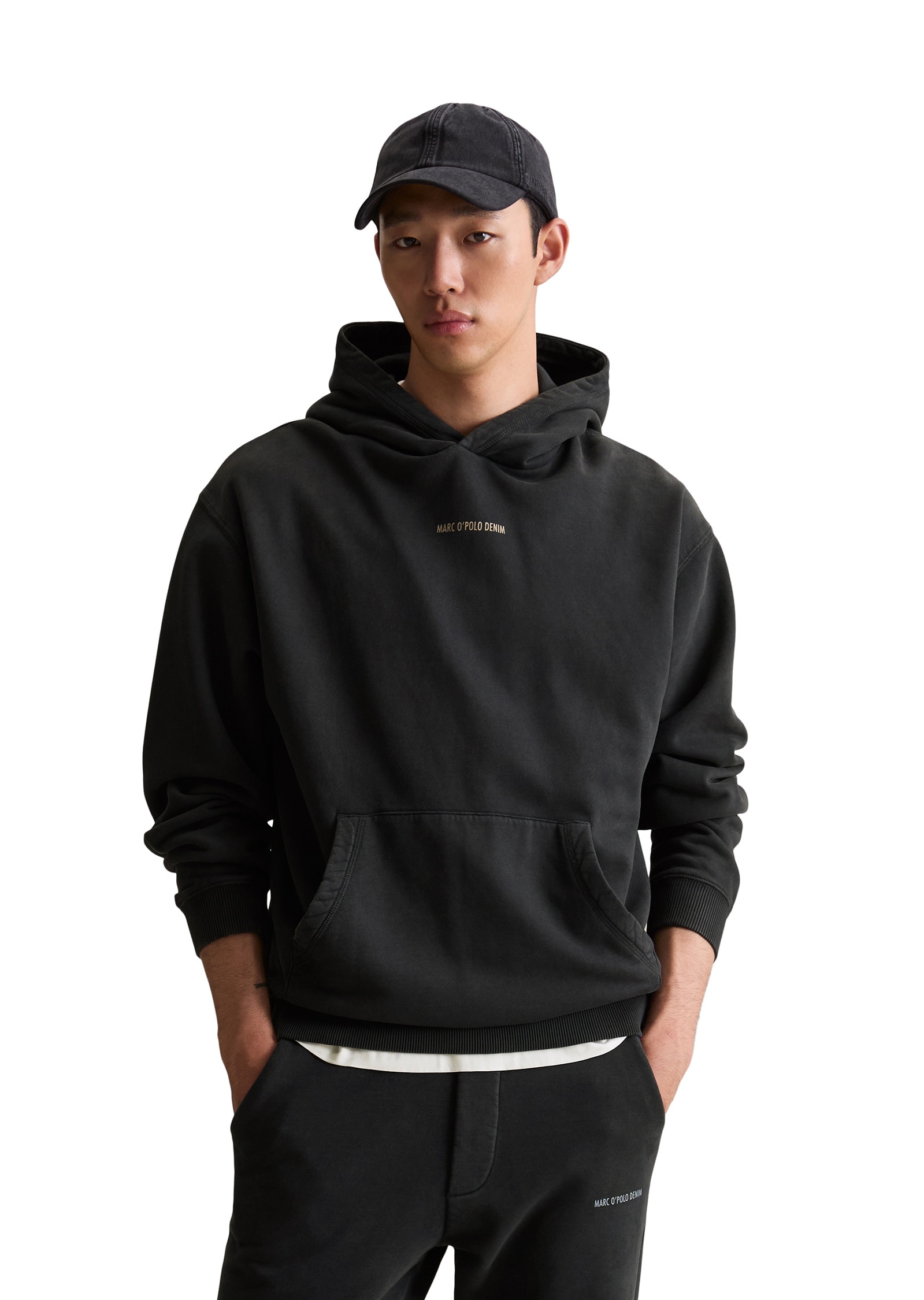 Marc OPolo DENIM Sweatshirt "aus soft touch Bio-Baumwoll-Sweat" günstig online kaufen