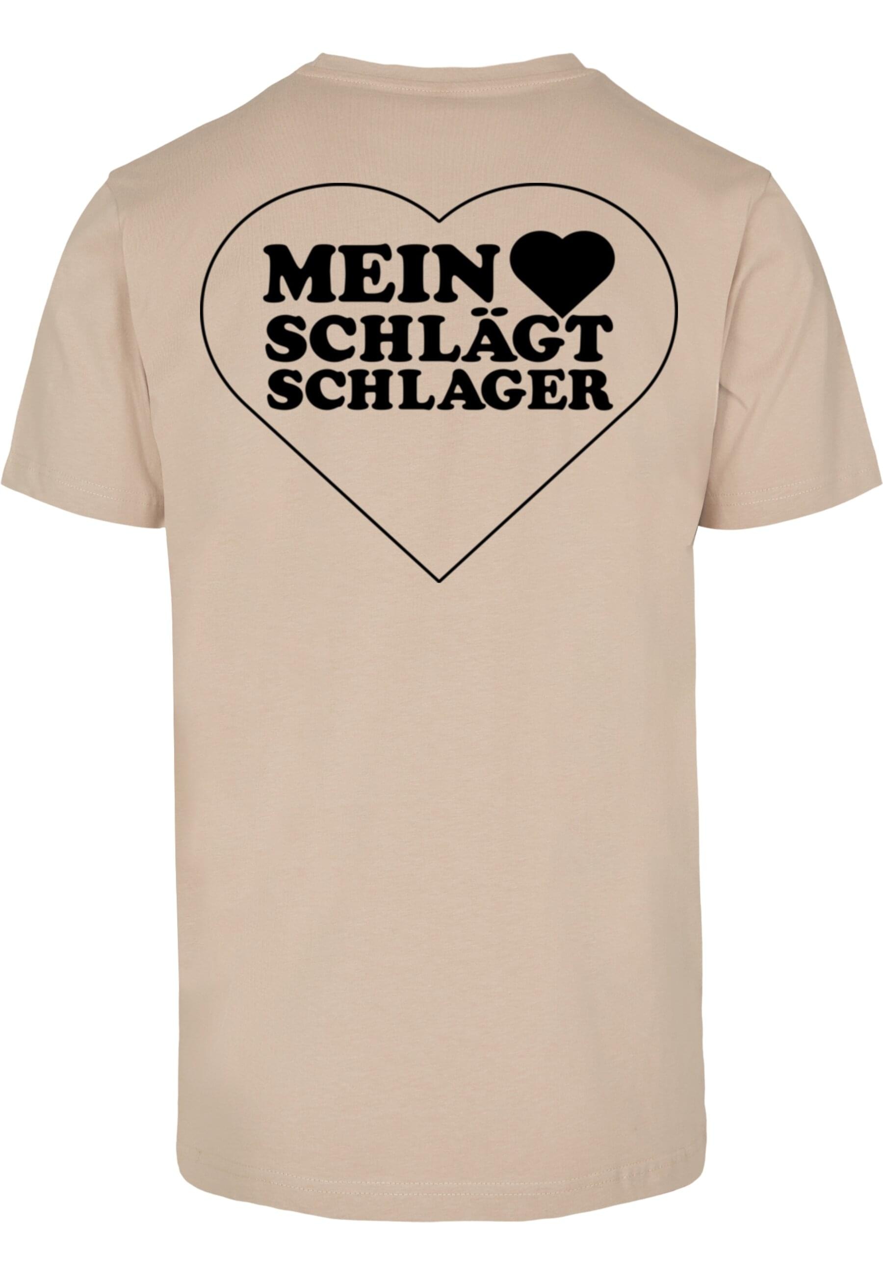 Merchcode T-Shirt »Merchcode MHSS Herz Schwarz 2 T-Shirt«, (1 tlg.)
