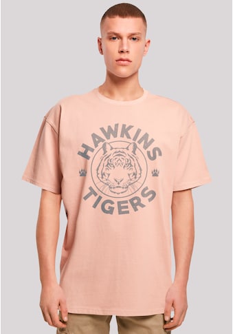 T-Shirt »Stranger Things Hawkins Grey Tiger«