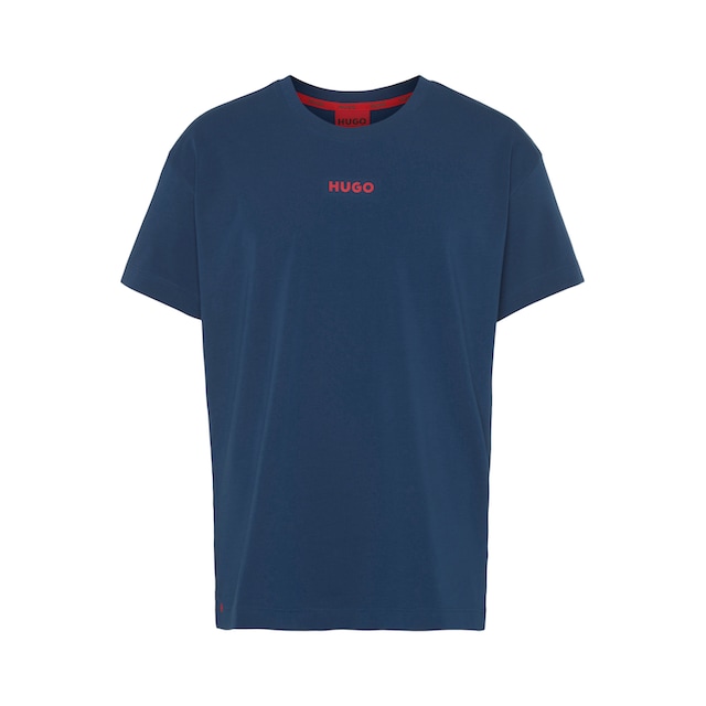 Logoschriftzug für kaufen BAUR T-Shirt »Linked HUGO T-Shirt«, HUGO | mit