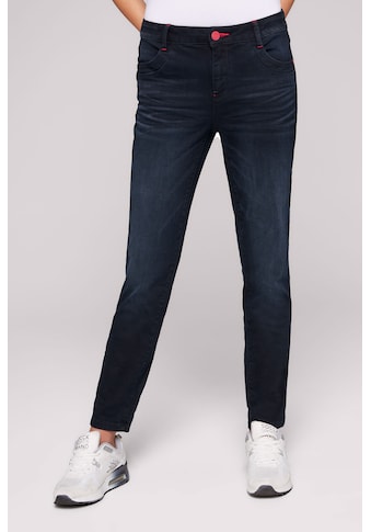 SOCCX Regular-fit-Jeans, mit Bleaching-Effekten kaufen
