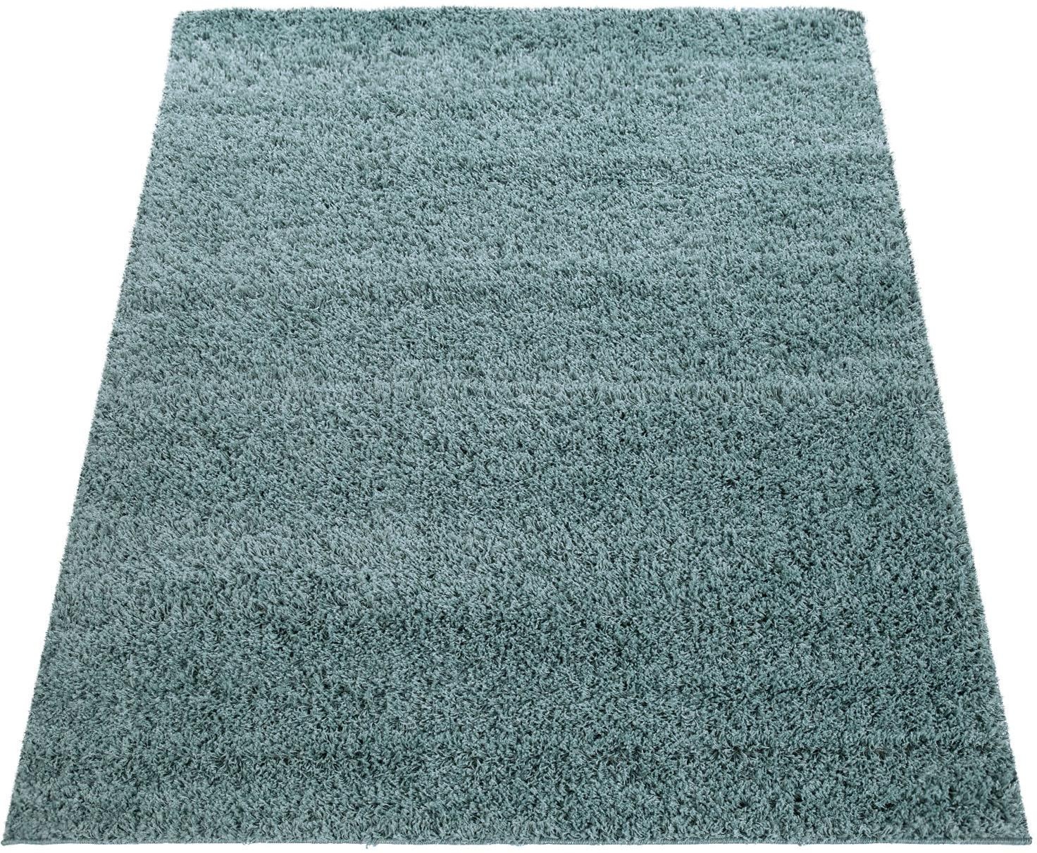 Paco Home Hochflor Teppich Twister 500 Rechteckig 45 Mm Hohe Uni Hochflor Shaggy Mit Hoher Fadendichte Wohnzimmer Auf Rechnung Baur